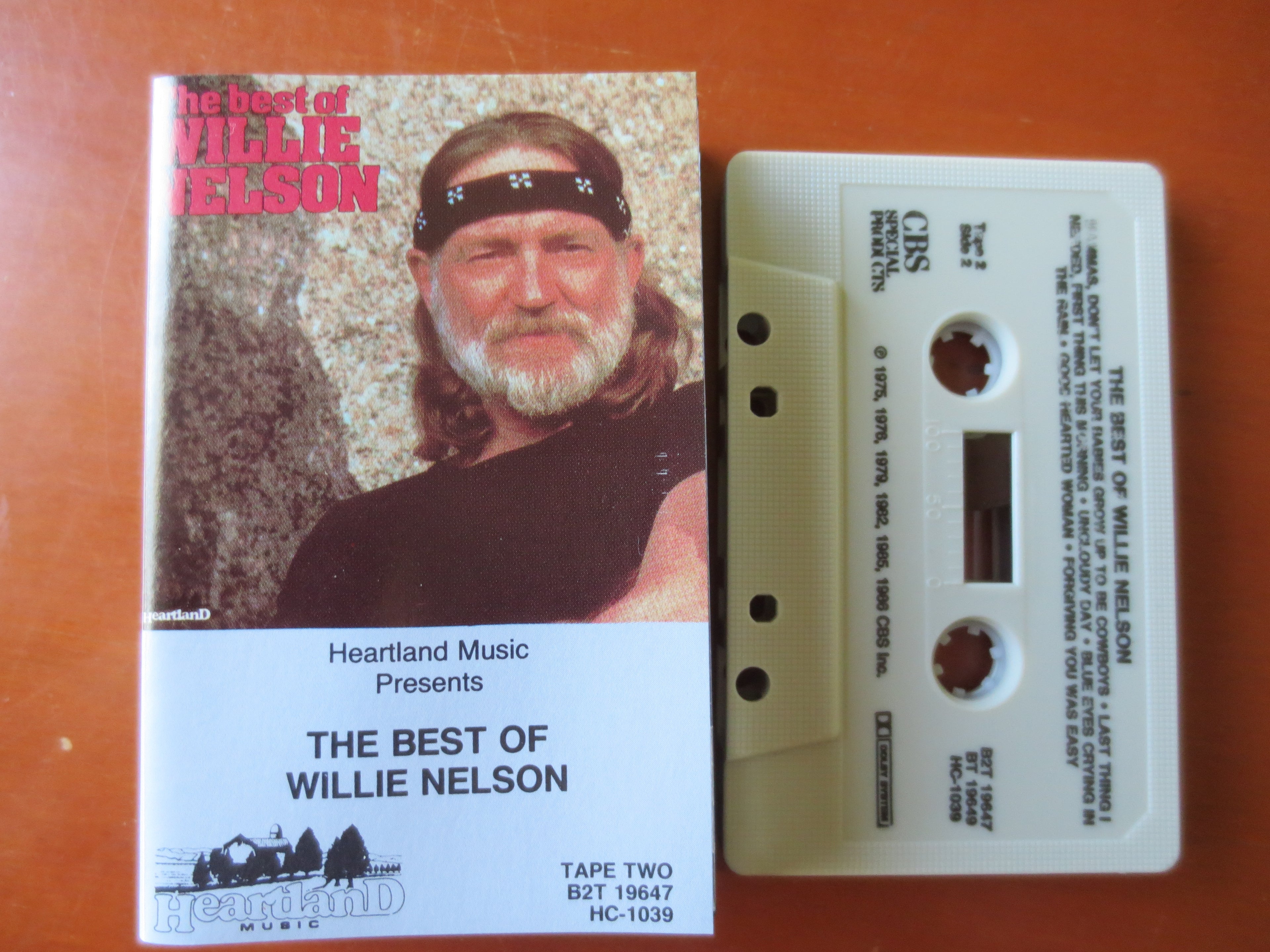 Willie Nelson – The Best of Willie Nelson (1986) Cassette