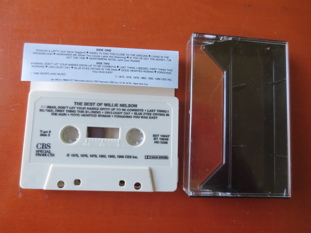 Willie Nelson – The Best of Willie Nelson (1986) Cassette