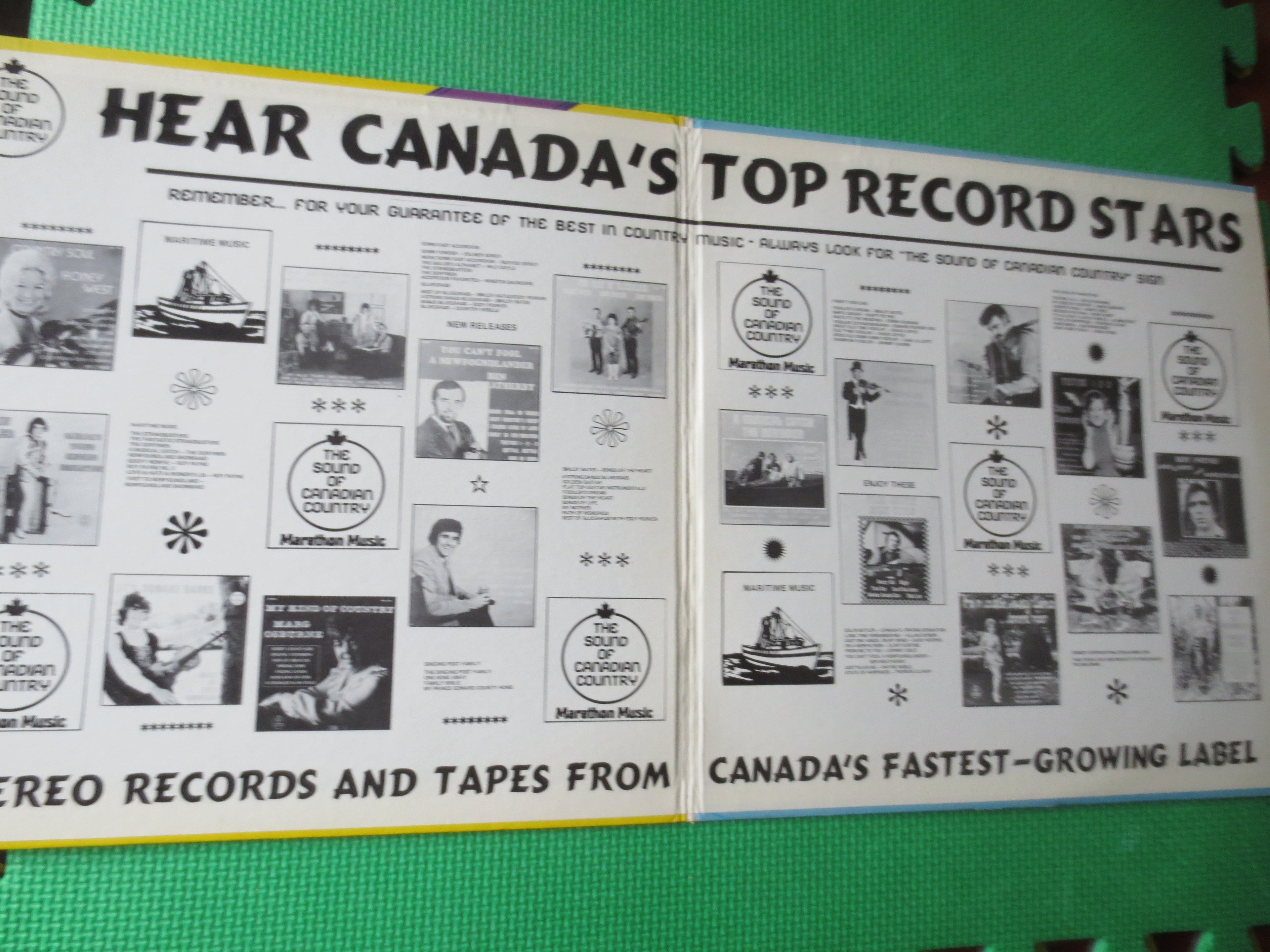 The Sound of Canadian Country (1972) Vinyl LP
