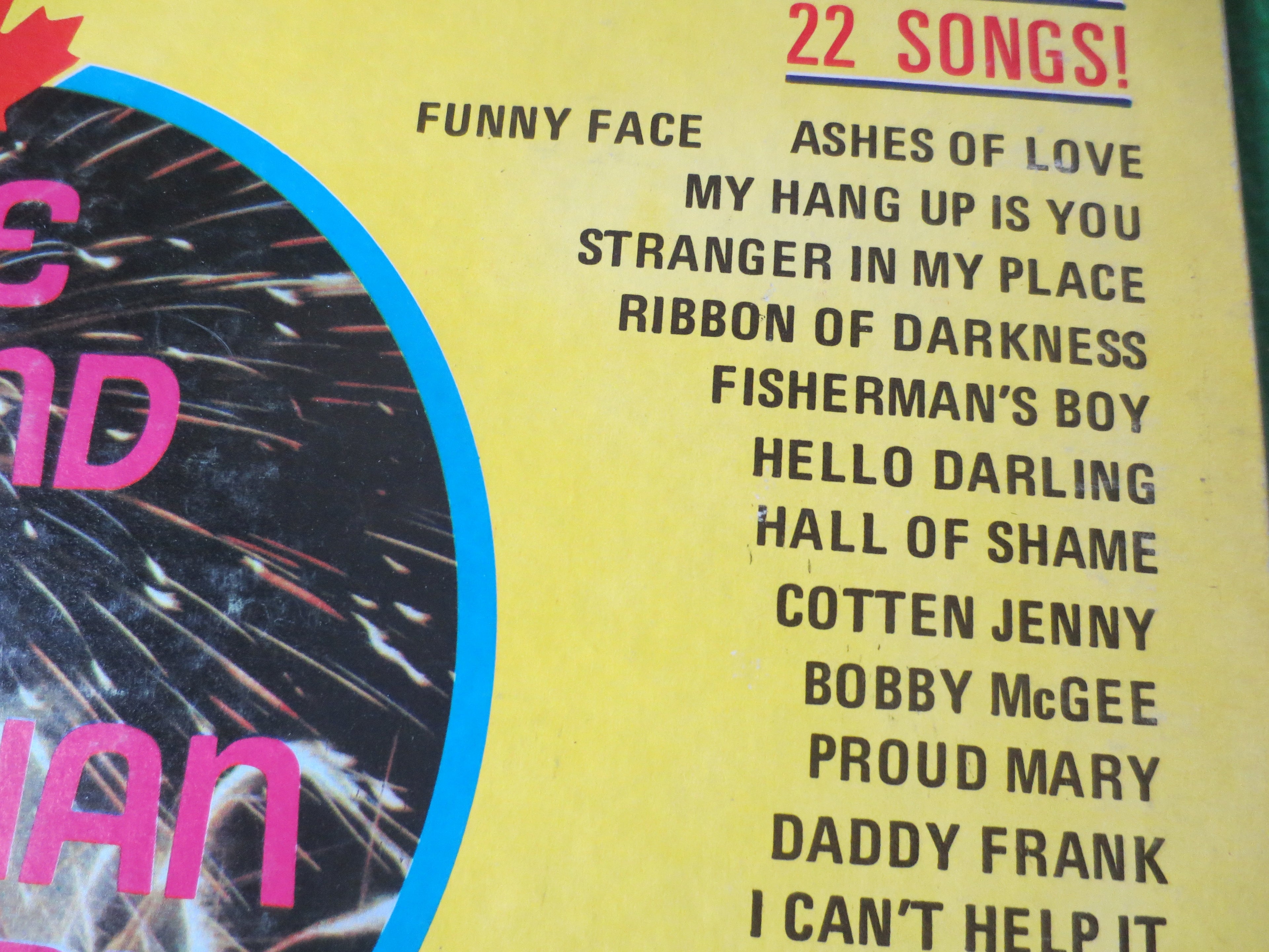 The Sound of Canadian Country (1972) Vinyl LP