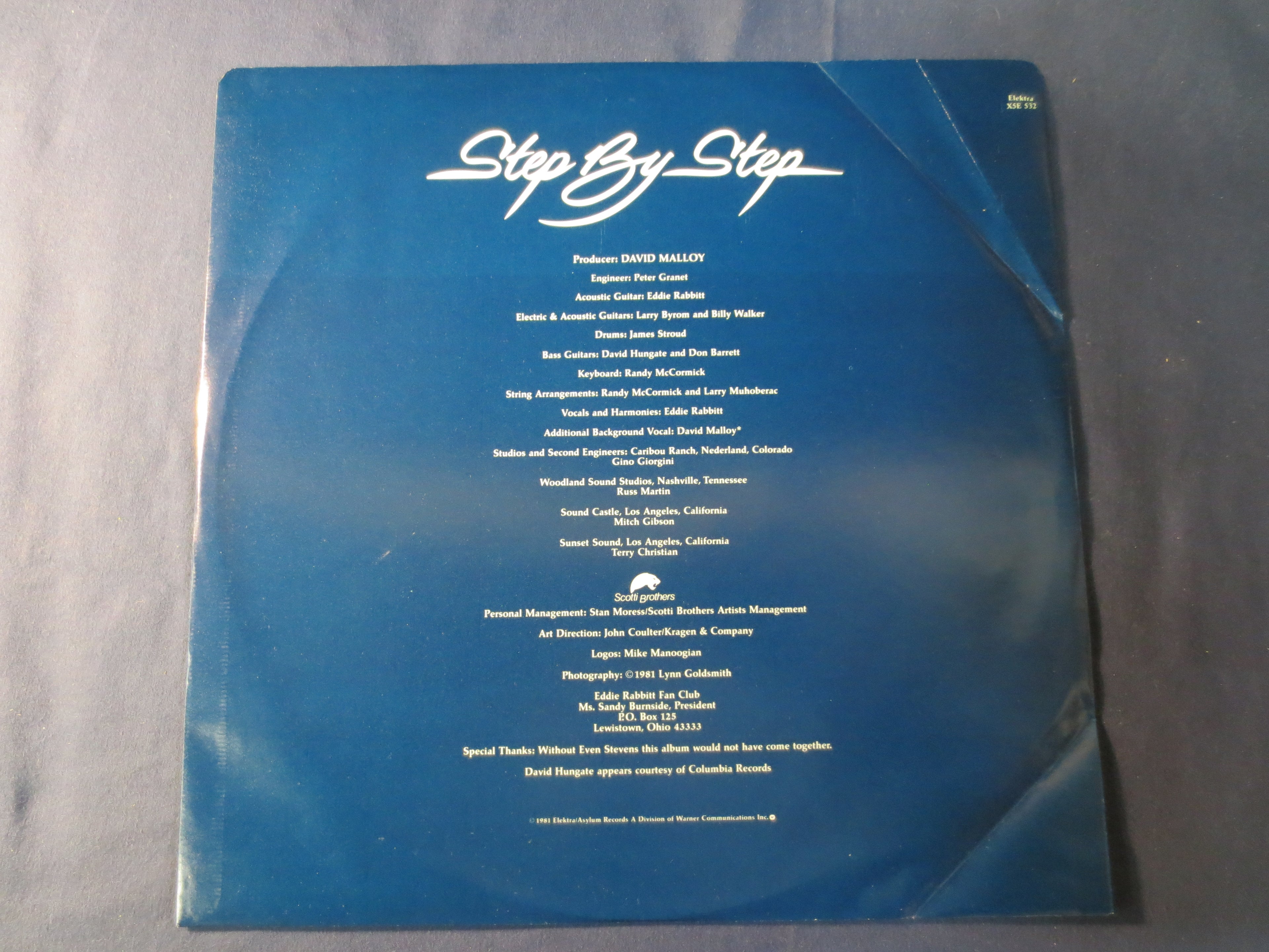 Eddie Rabbitt – Step by Step (1981) Vinyl LP