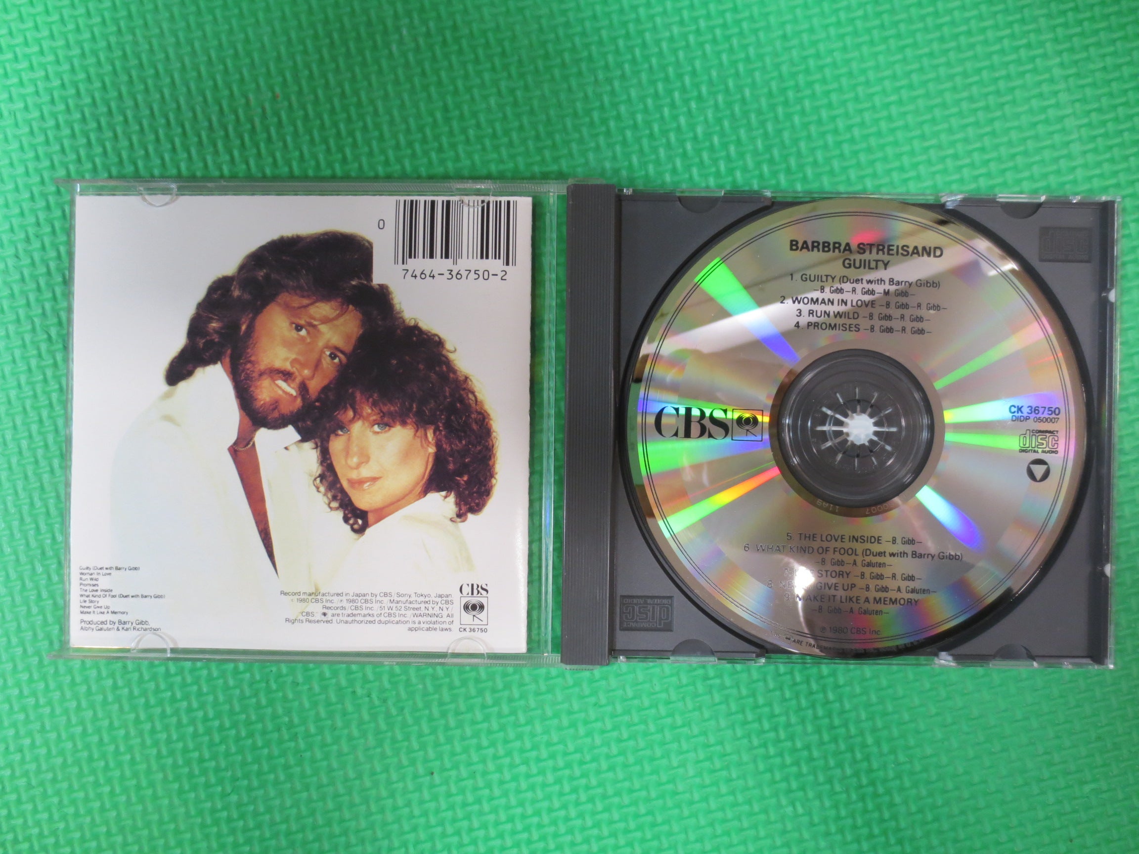 Barbra Streisand – Guilty (1980) CD