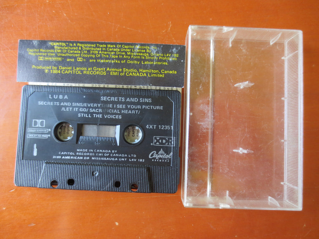 Luba – Secrets and Sins (1984) Cassette