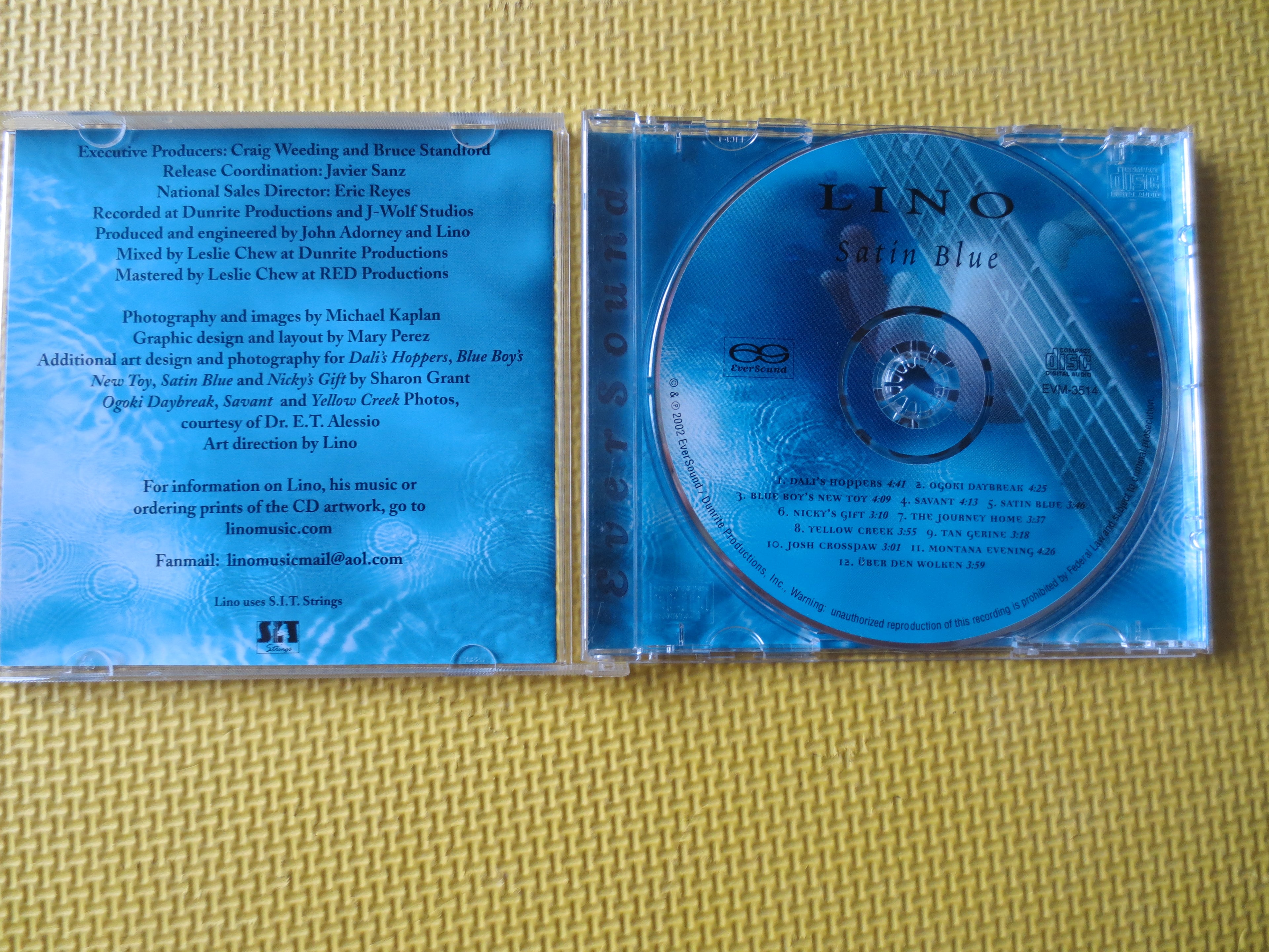 Lino – Satin Blue (2002) CD