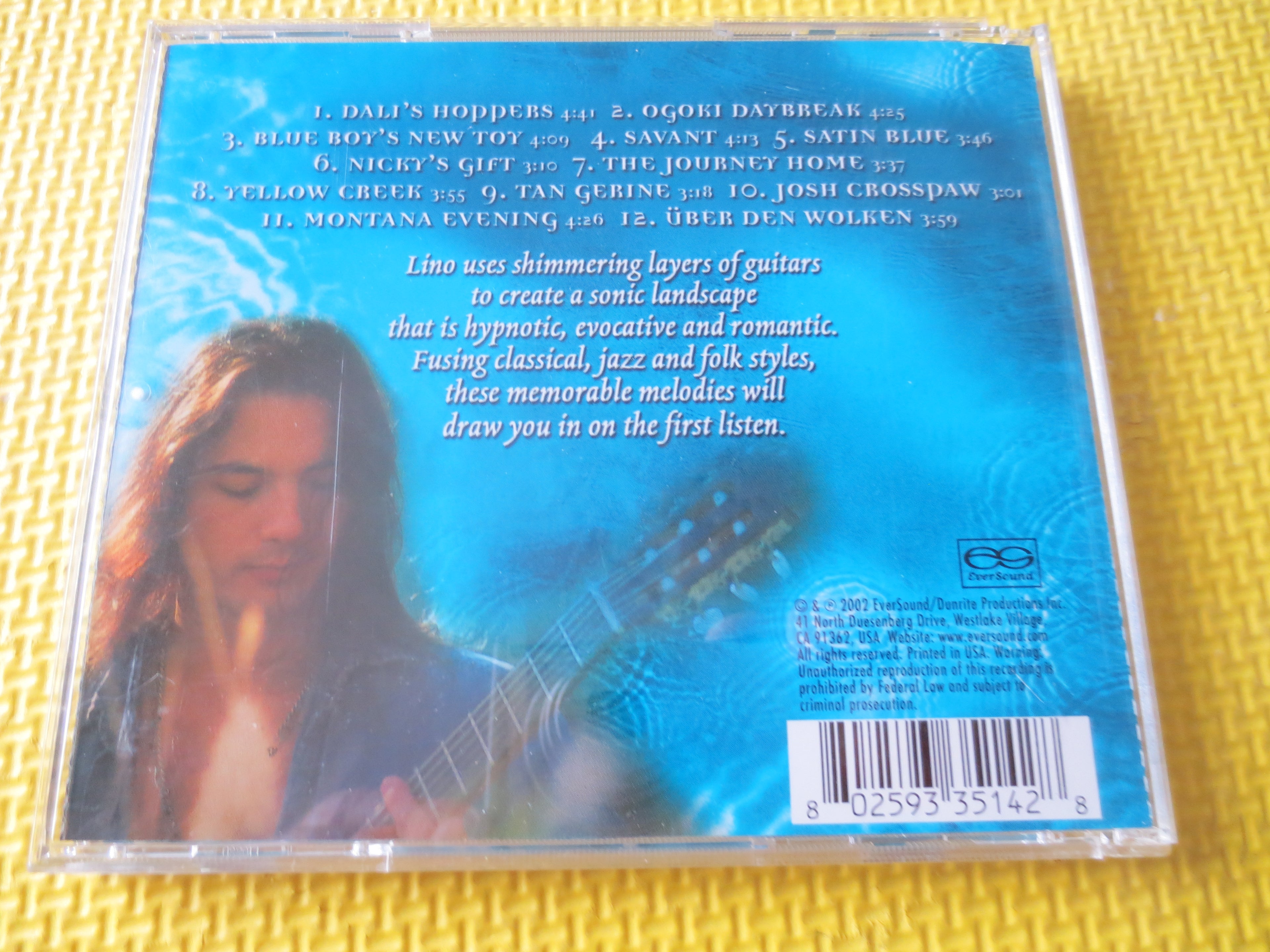 Lino – Satin Blue (2002) CD