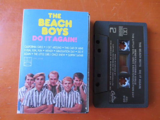 BEACH BOYS, Do It Again, BEACH Boys Tape, Beach Boys Album, Tape Cassette, Taped Music, Beach Boys Cassette, Cassette Music