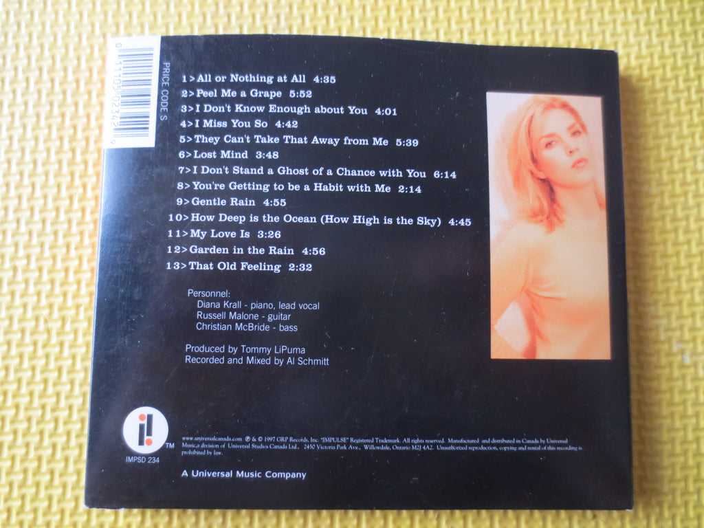 Diana Krall – Love Scenes (1997) CD