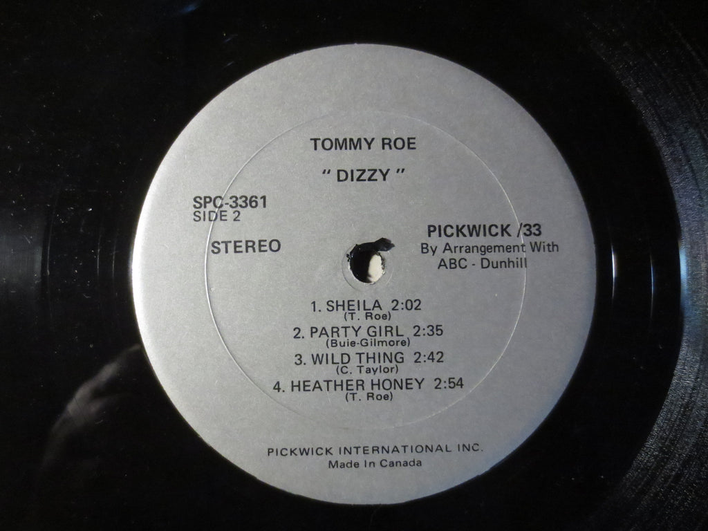 Tommy Roe – Dizzy (1969) Vinyl LP