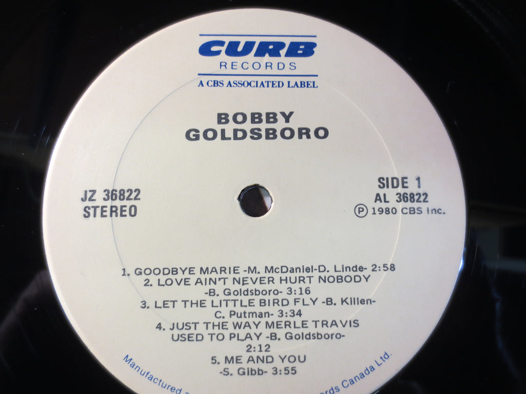 Bobby Goldsboro – Bobby Goldsboro (1980) Vinyl LP