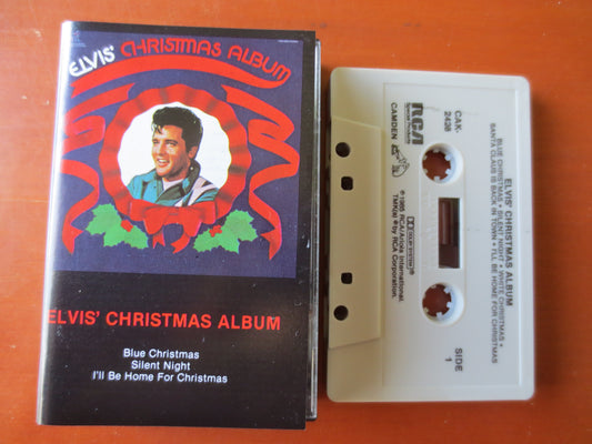 ELVIS PRESLEY, CHRISTMAS Tape, Elvis Presley Album, Elvis Presley Cassette, Tape Cassette, Cassette Music, Pop Cassette