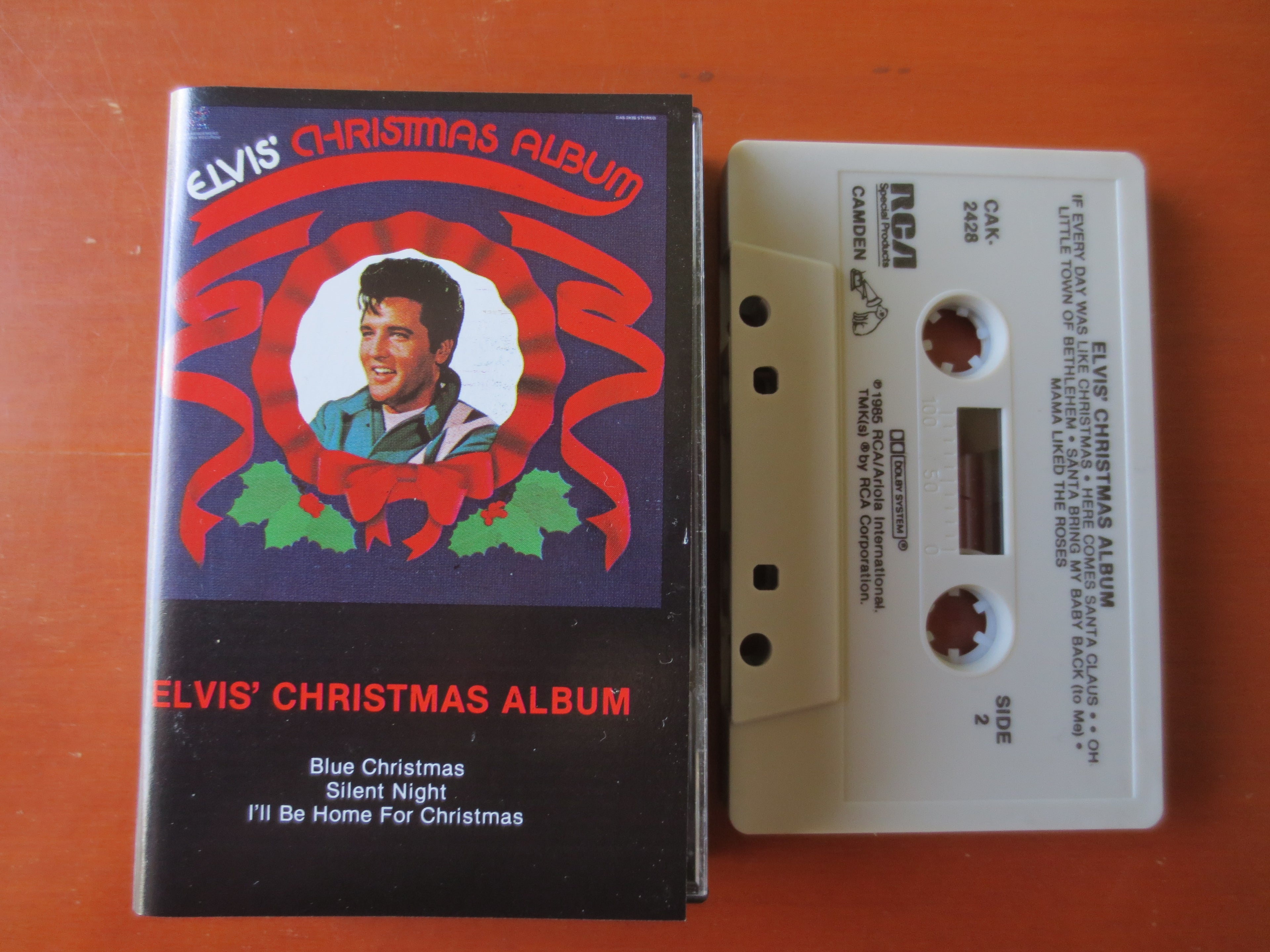 Elvis Presley – Elvis' Christmas Album (1985) Cassette