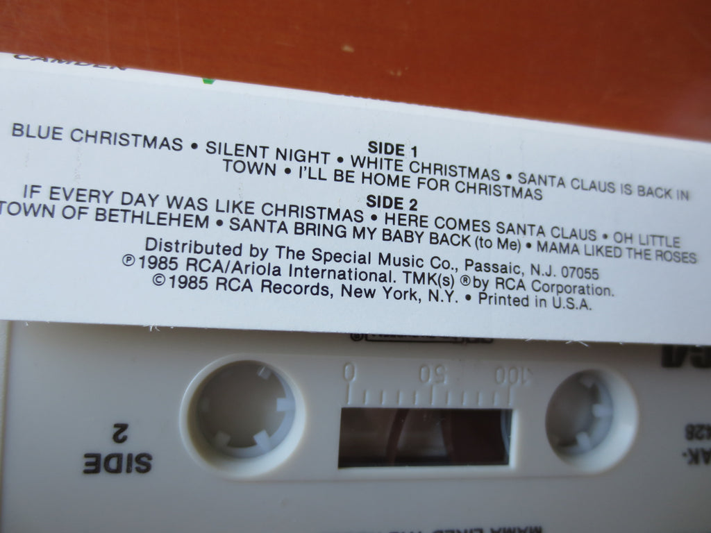 Elvis Presley – Elvis' Christmas Album (1985) Cassette