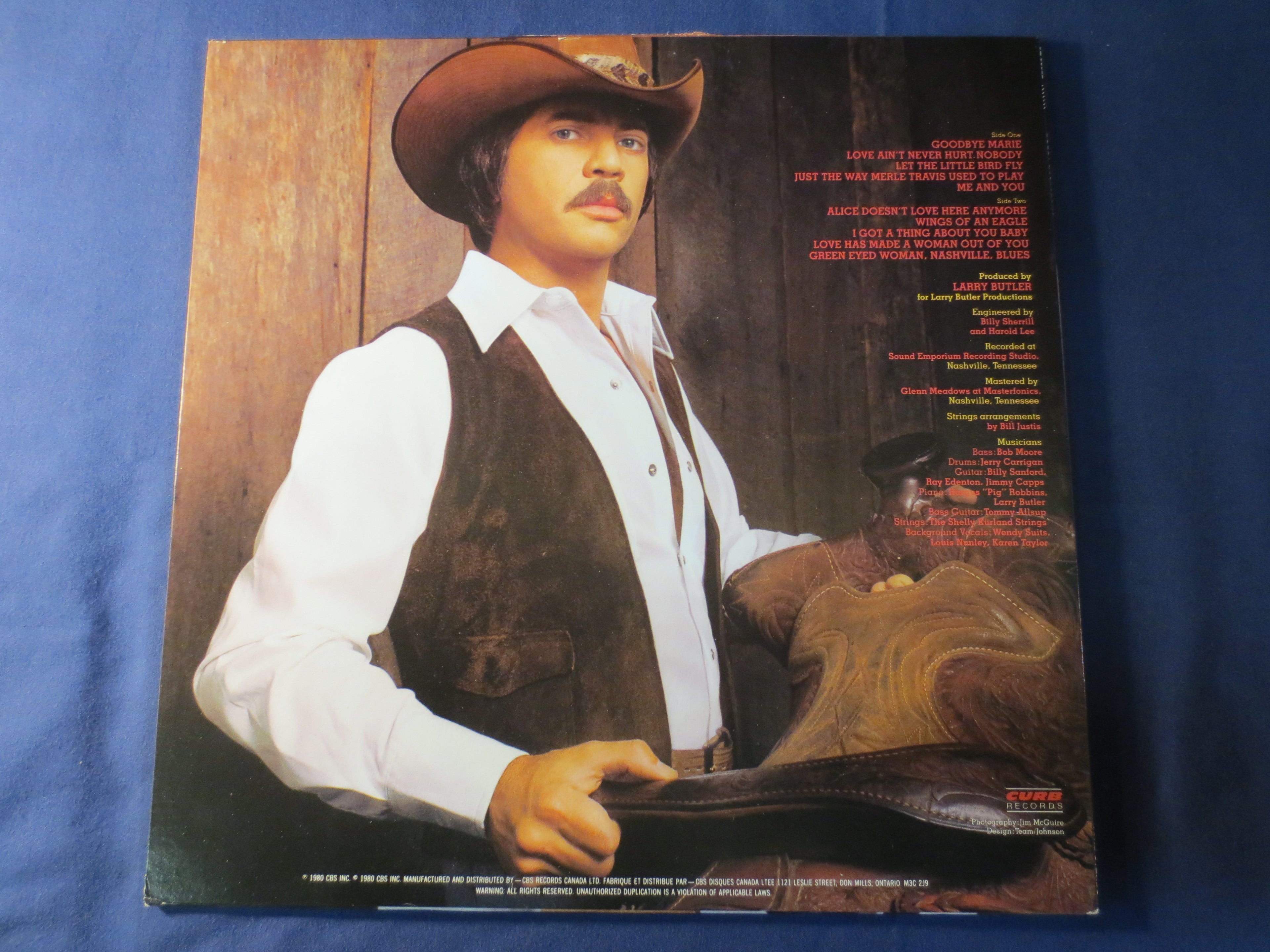 Bobby Goldsboro – Bobby Goldsboro (1980) Vinyl LP
