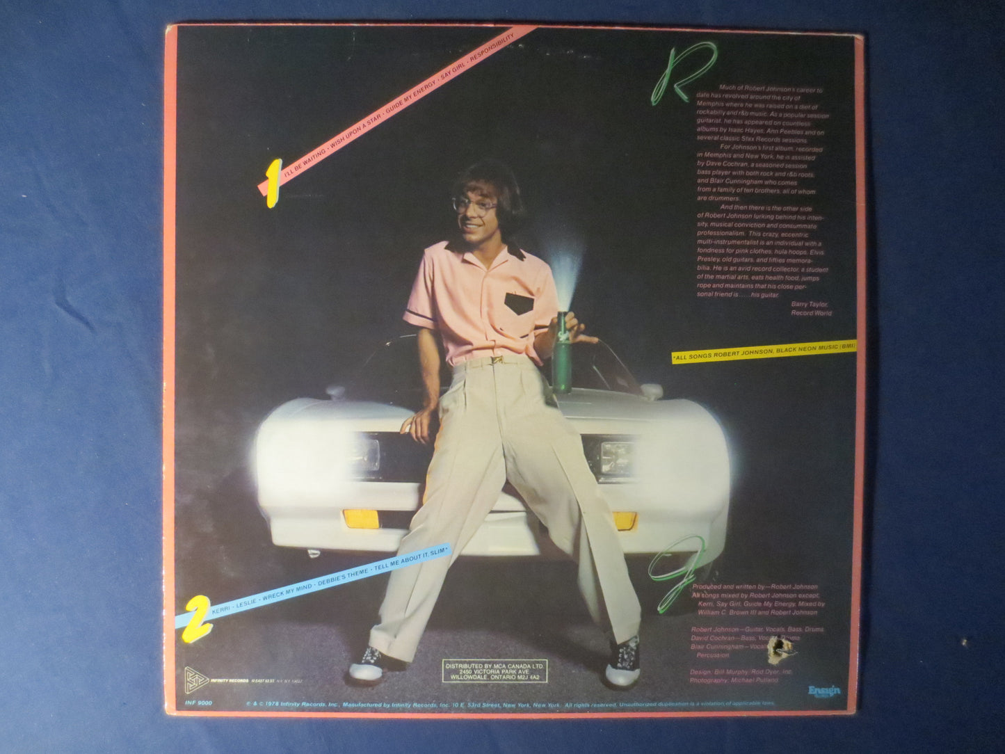 ROBERT JOHNSON, Close Personal FRIEND, Rock Records, Vintage Vinyl, Record Vinyl, Records, Vinyl Records, Lps, 1978 Records