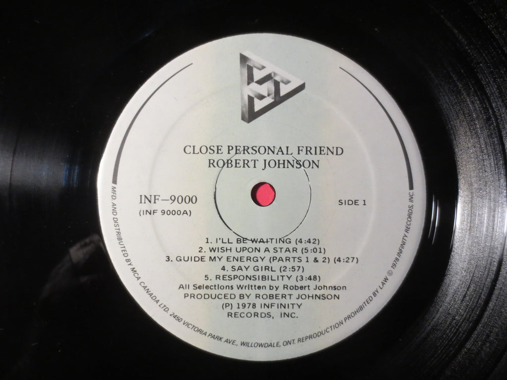 Robert Johnson – Close Personal Friend (1978) Vinyl LP