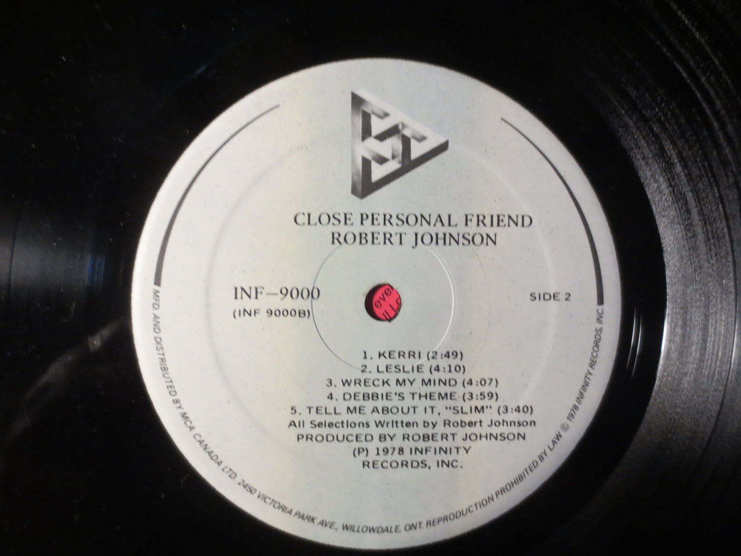 ROBERT JOHNSON, Close Personal FRIEND, Rock Records, Vintage Vinyl, Record Vinyl, Records, Vinyl Records, Lps, 1978 Records