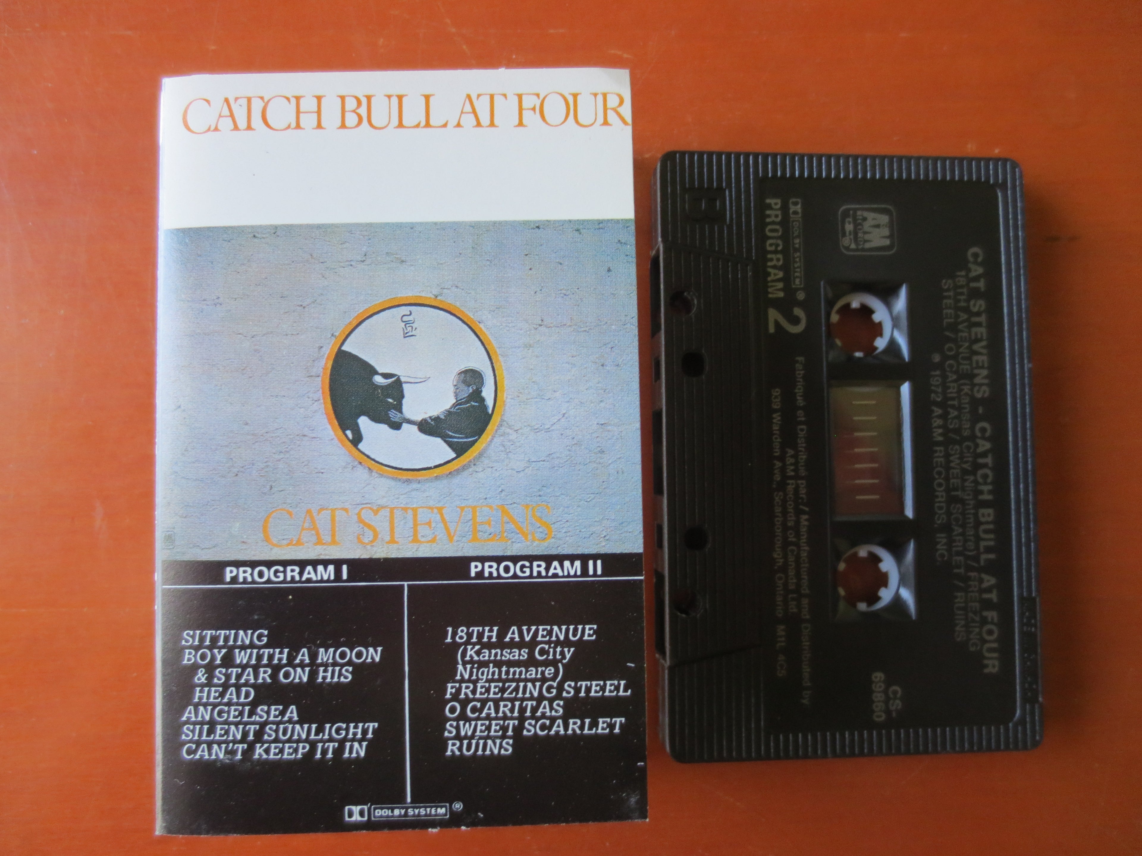 Cat Stevens – Catch Bull at Four (1972) Cassette