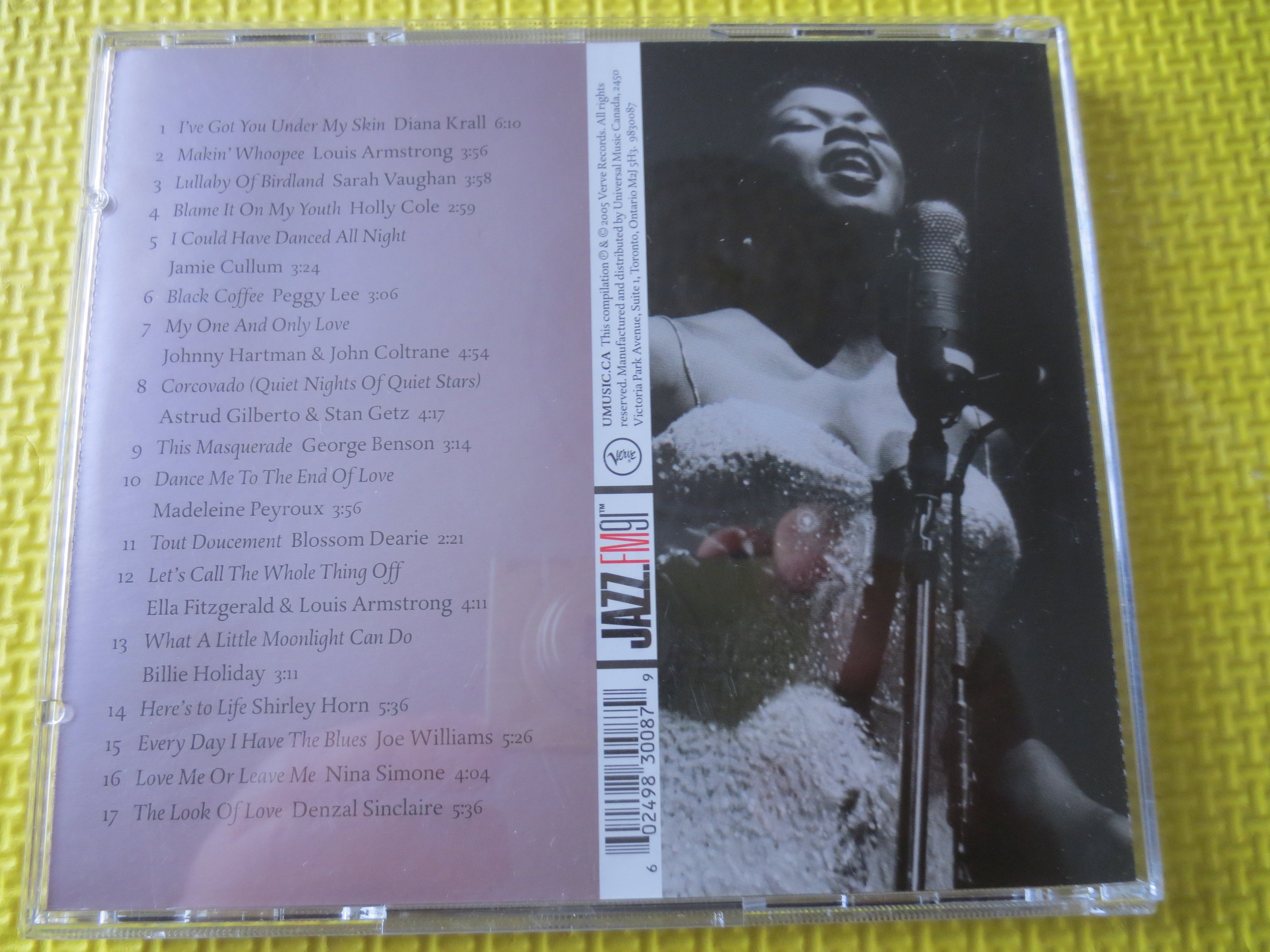 The Number 1 Jazz Vocal Album (CD)