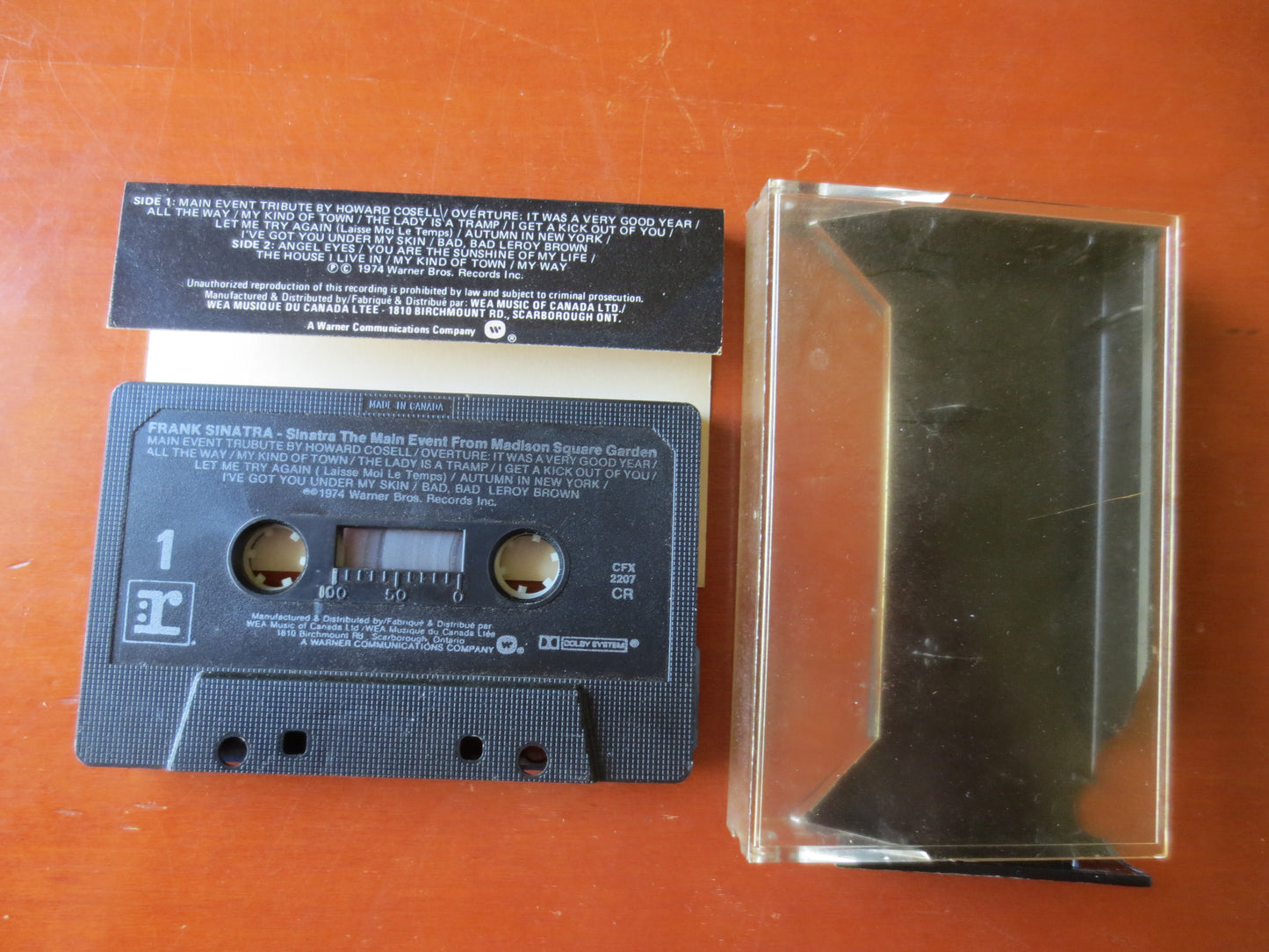 FRANK SINATRA, The Main EVENT, Frank Sinatra Tape, Frank Sinatra Album, Tape Cassette, Jazz Tapes, Cassette, Jazz Cassette