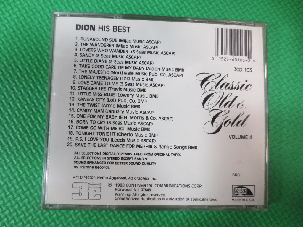 Dion – Hit Songs (1988) CD