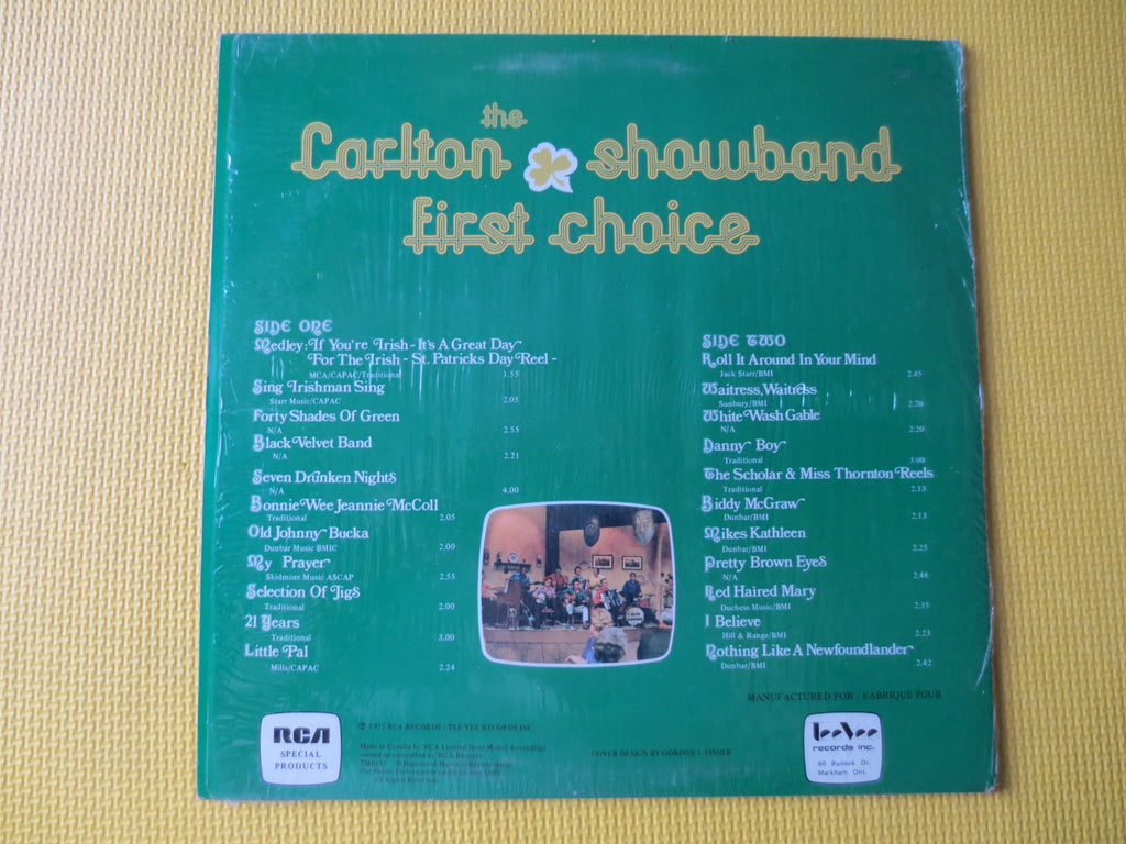 The Carlton Showband – First Choice (1975) Vinyl LP