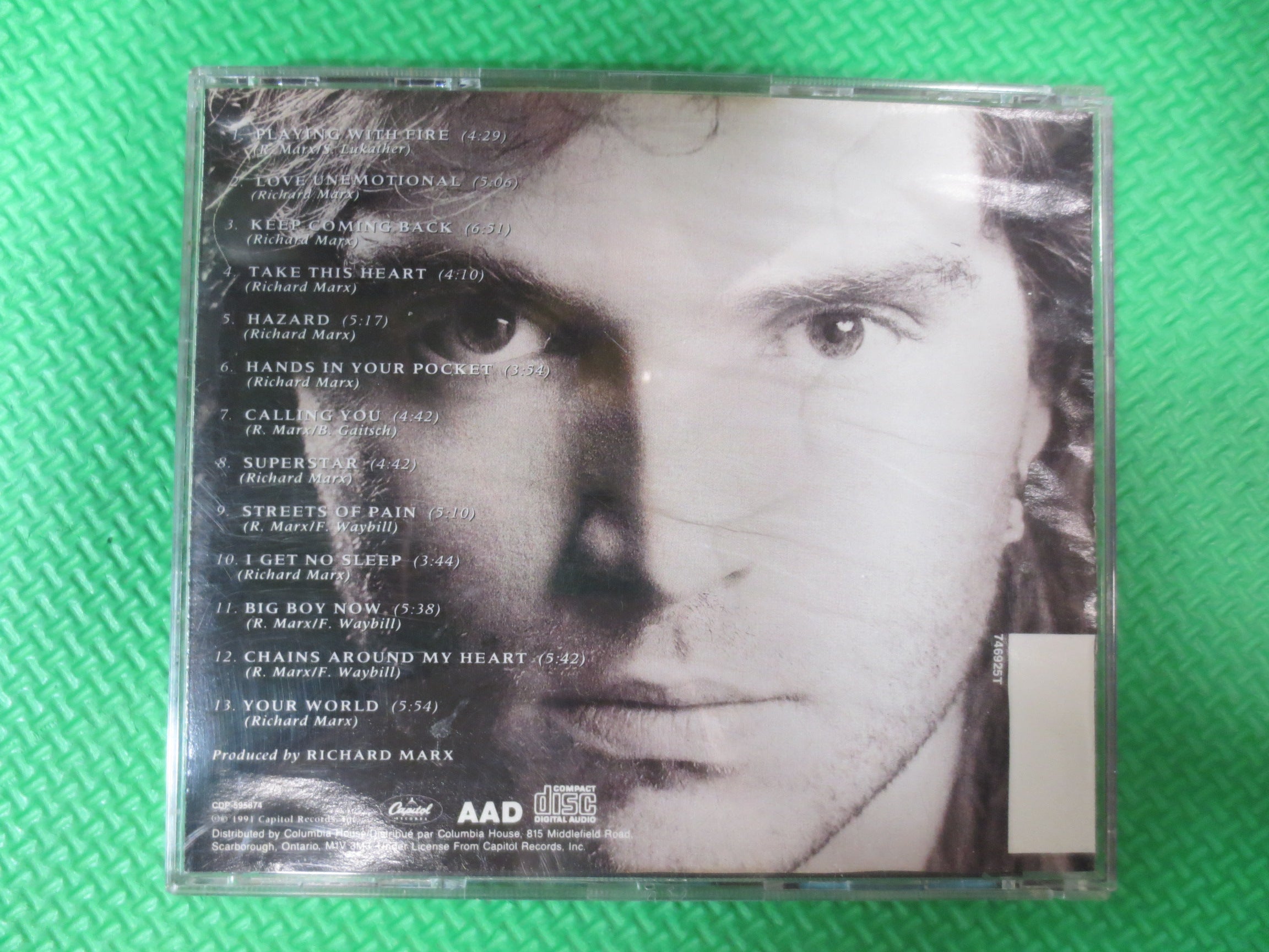 Richard Marx – Rush Street (1991) CD