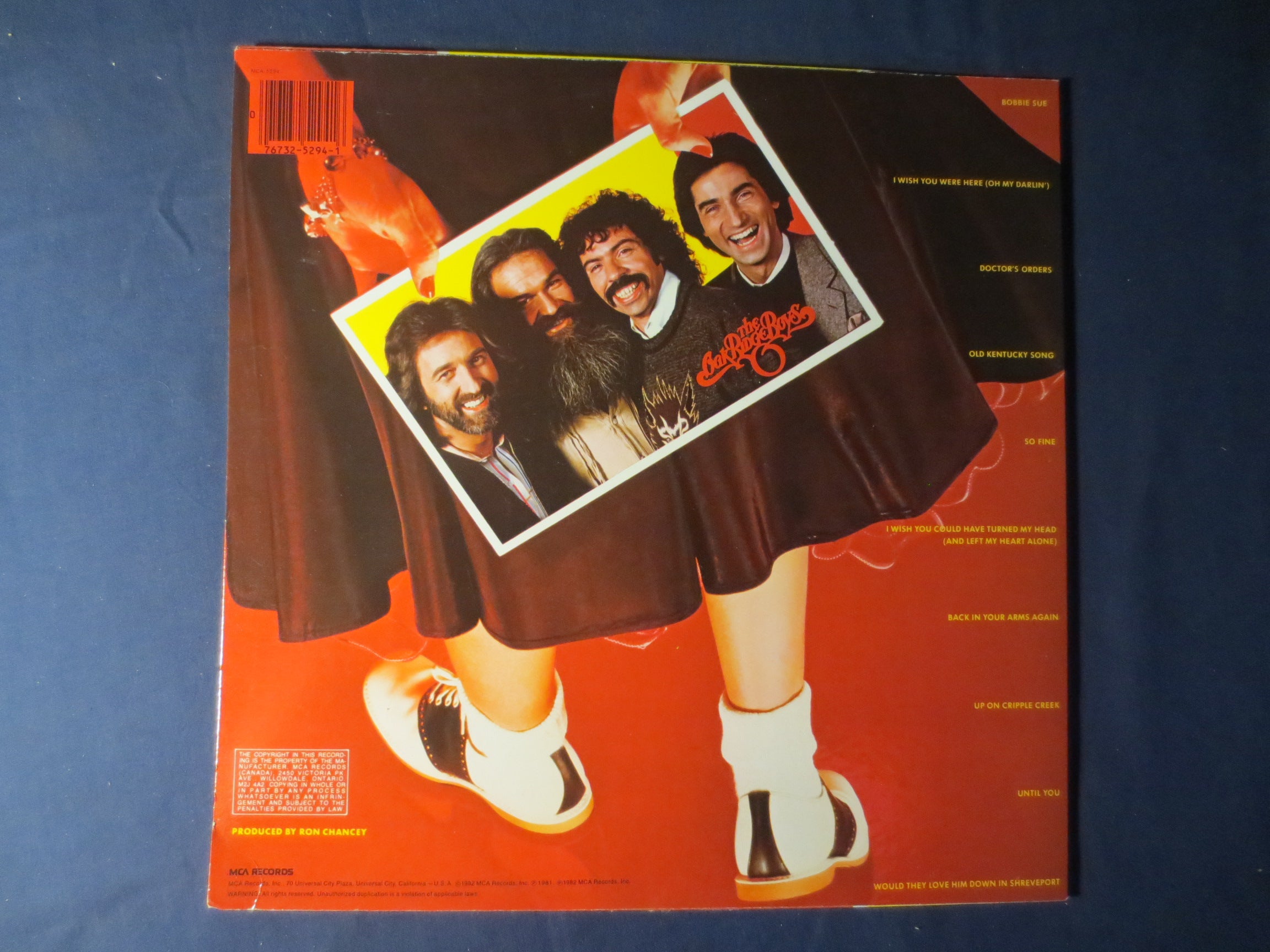The Oak Ridge Boys – Bobbie Sue (1982) [Vinyl LP]