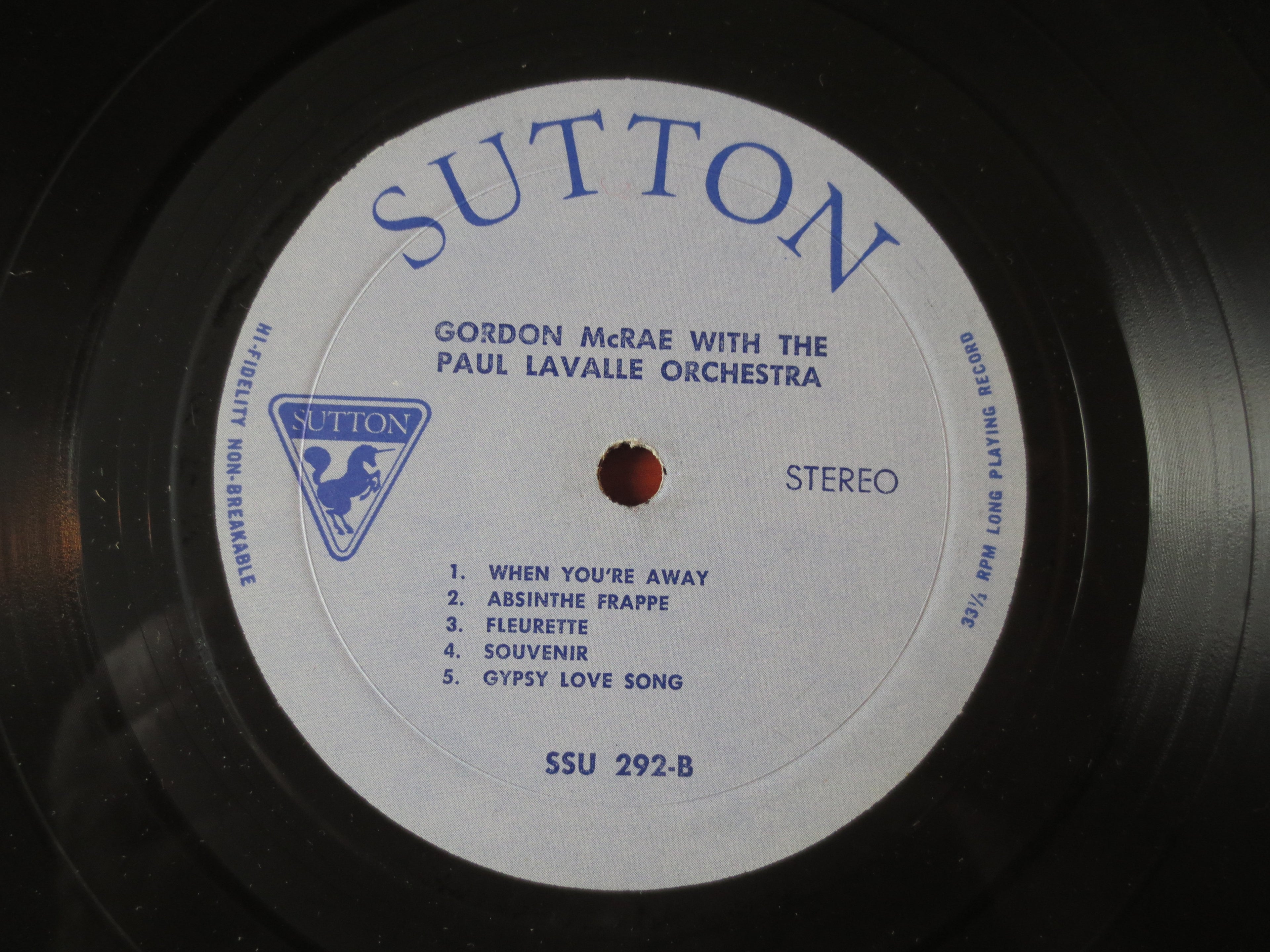 Gordon MacRae – Gordon MacRae Sings Broadway's Best (1966) Vinyl LP