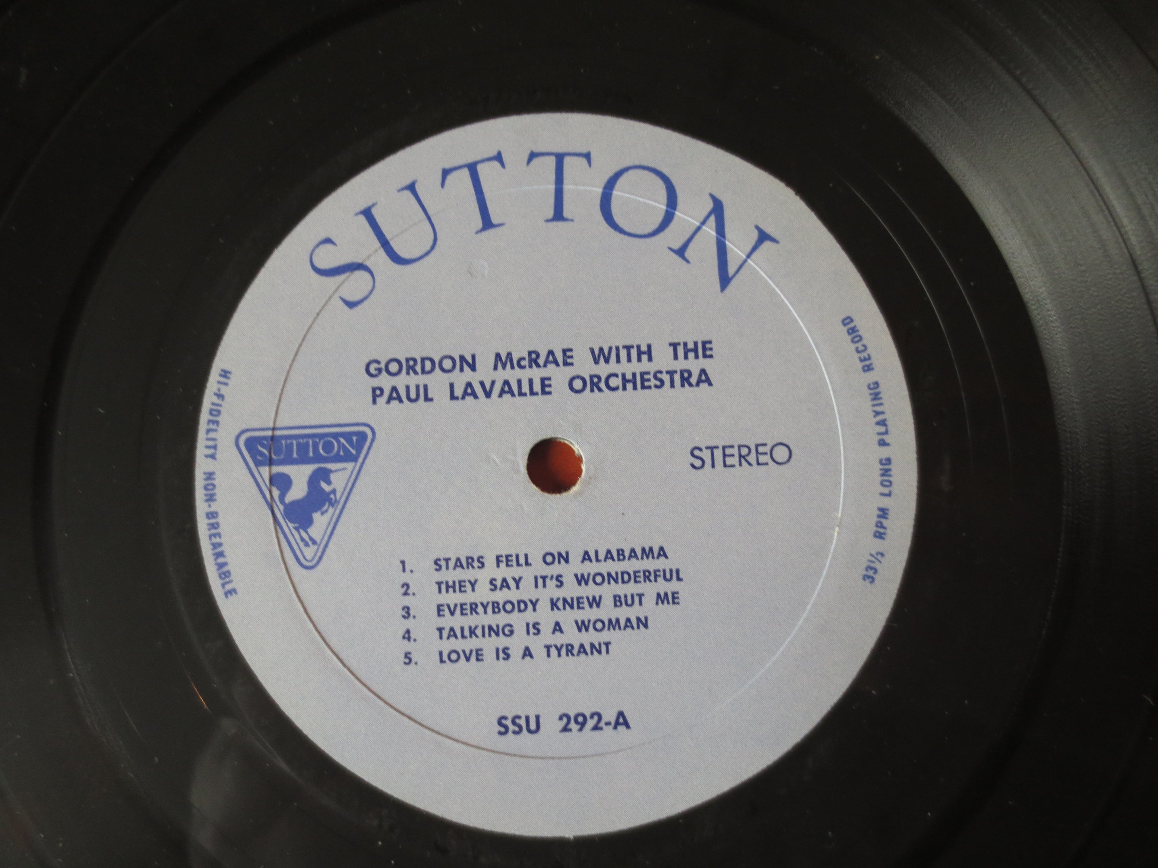 Gordon MacRae – Gordon MacRae Sings Broadway's Best (1966) Vinyl LP