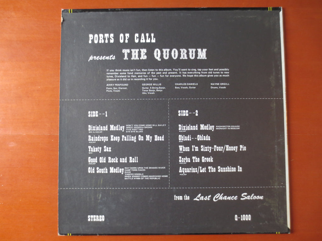 The Quorum – Last Chance Saloon Vinyl LP