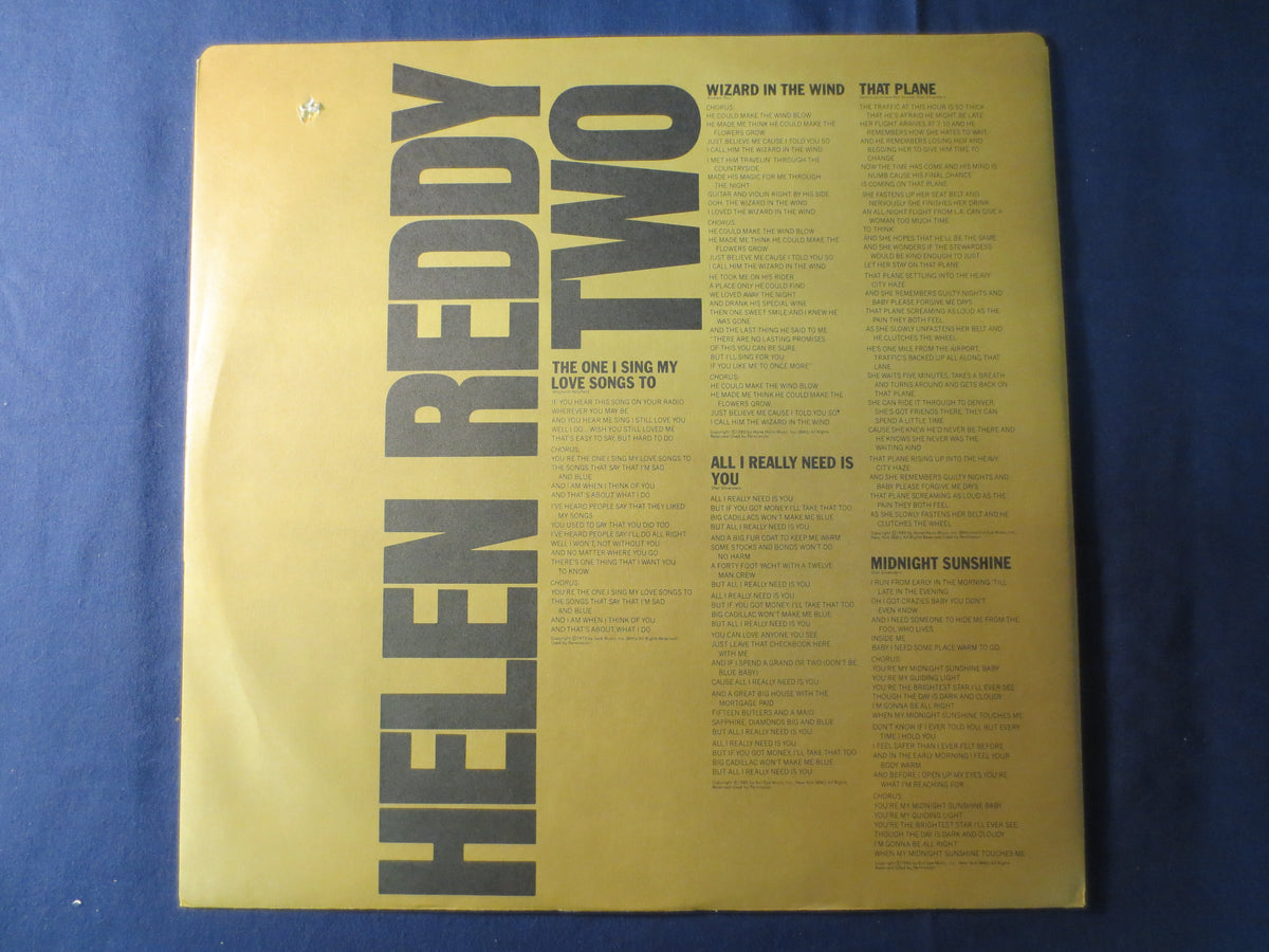 Helen Reddy – Take What You Find (1980) Vinyl LP