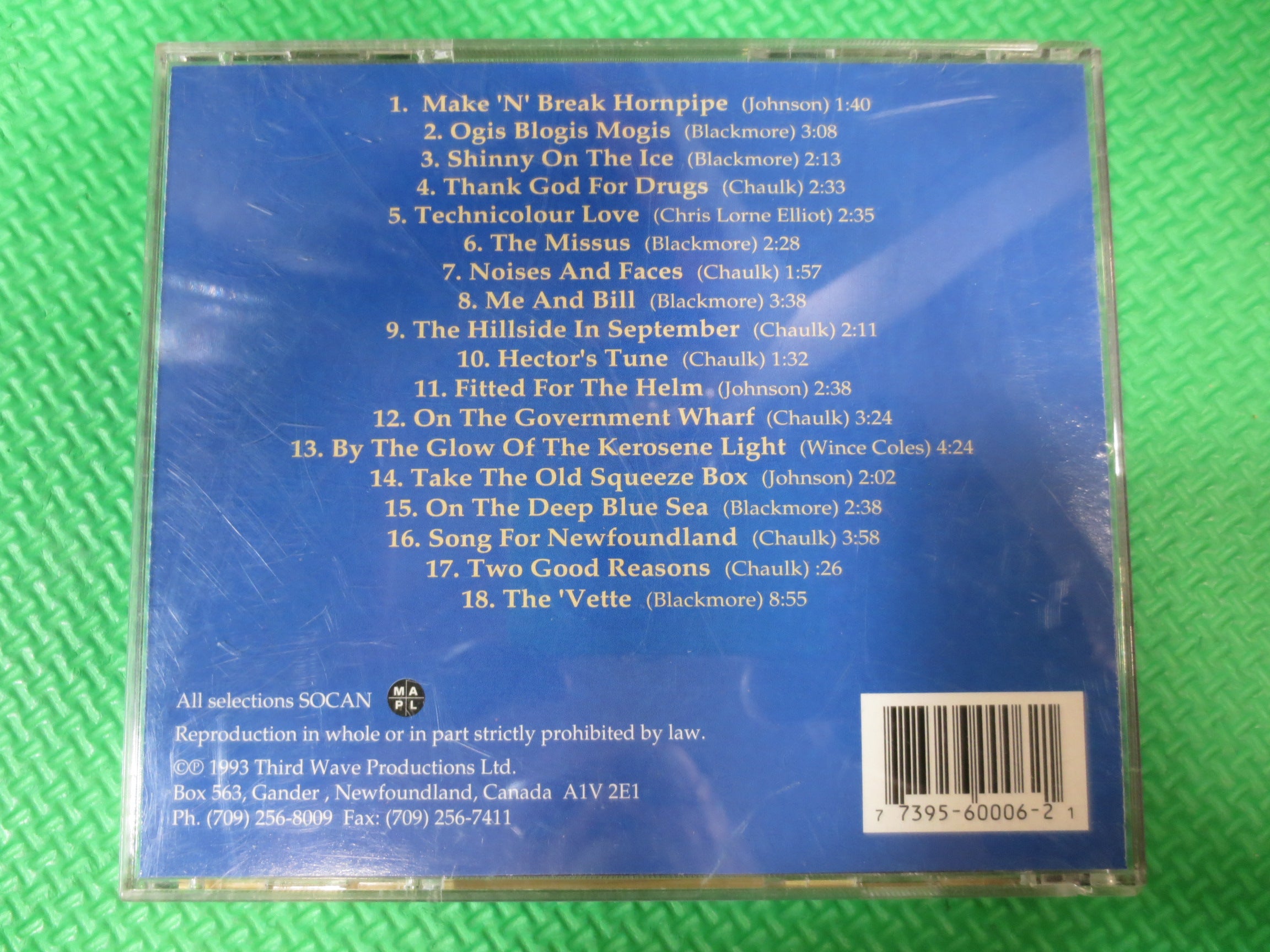 Buddy Wasisname – 100% Pure (1993) CD