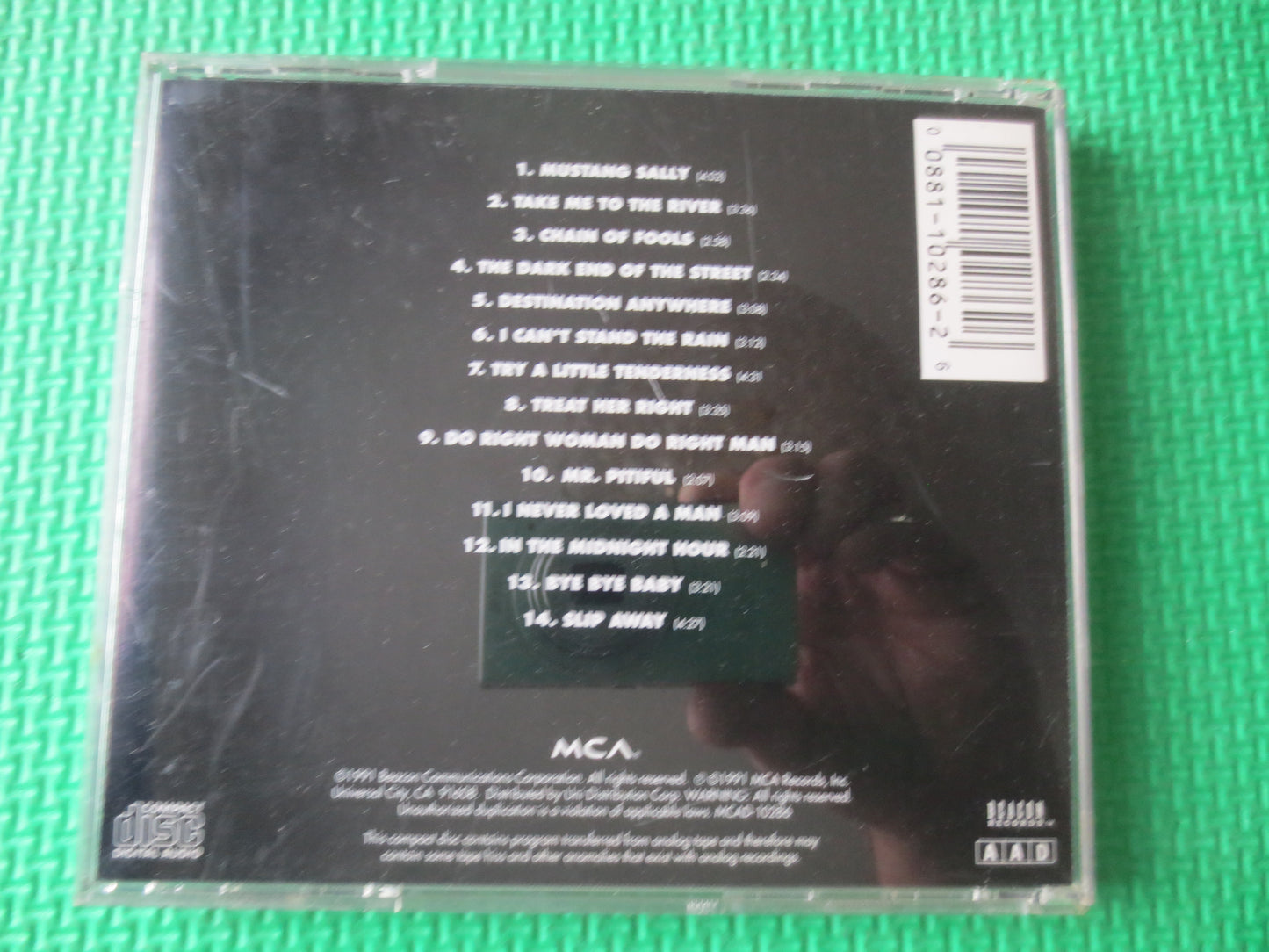 The COMMITMENTS, SOUNDTRACK Cd, The Commitments Cd, The Commitments Lp, Rock Cd, Classic Rock Cd, Rock Lp, 1991 Compact Disc