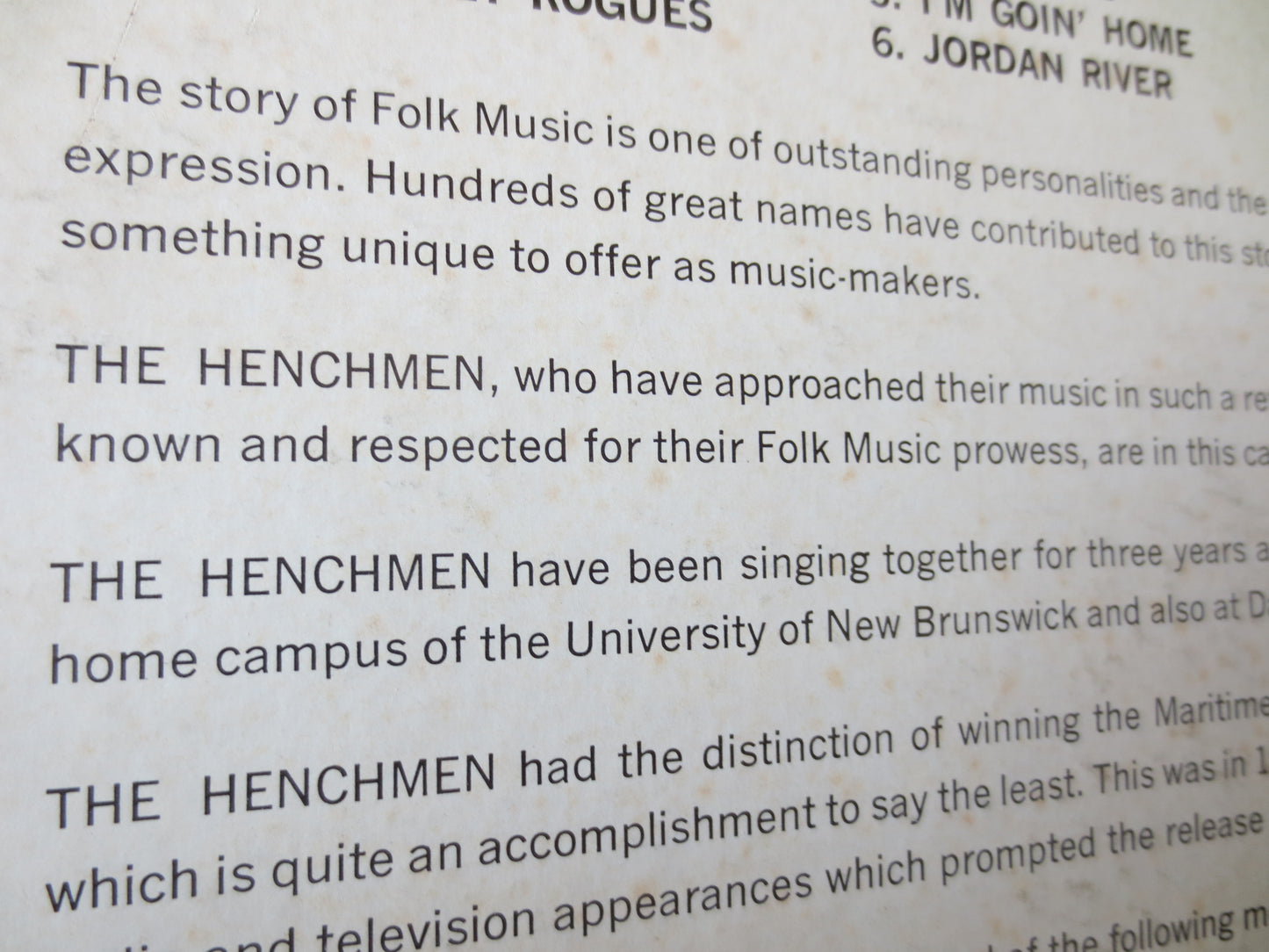 The HENCHMEN, One Up, The HENCHMEN Records, The HENCHMEN Albums, The Henchmen lps, Vinyl Record, Folk Records, 1965 Records