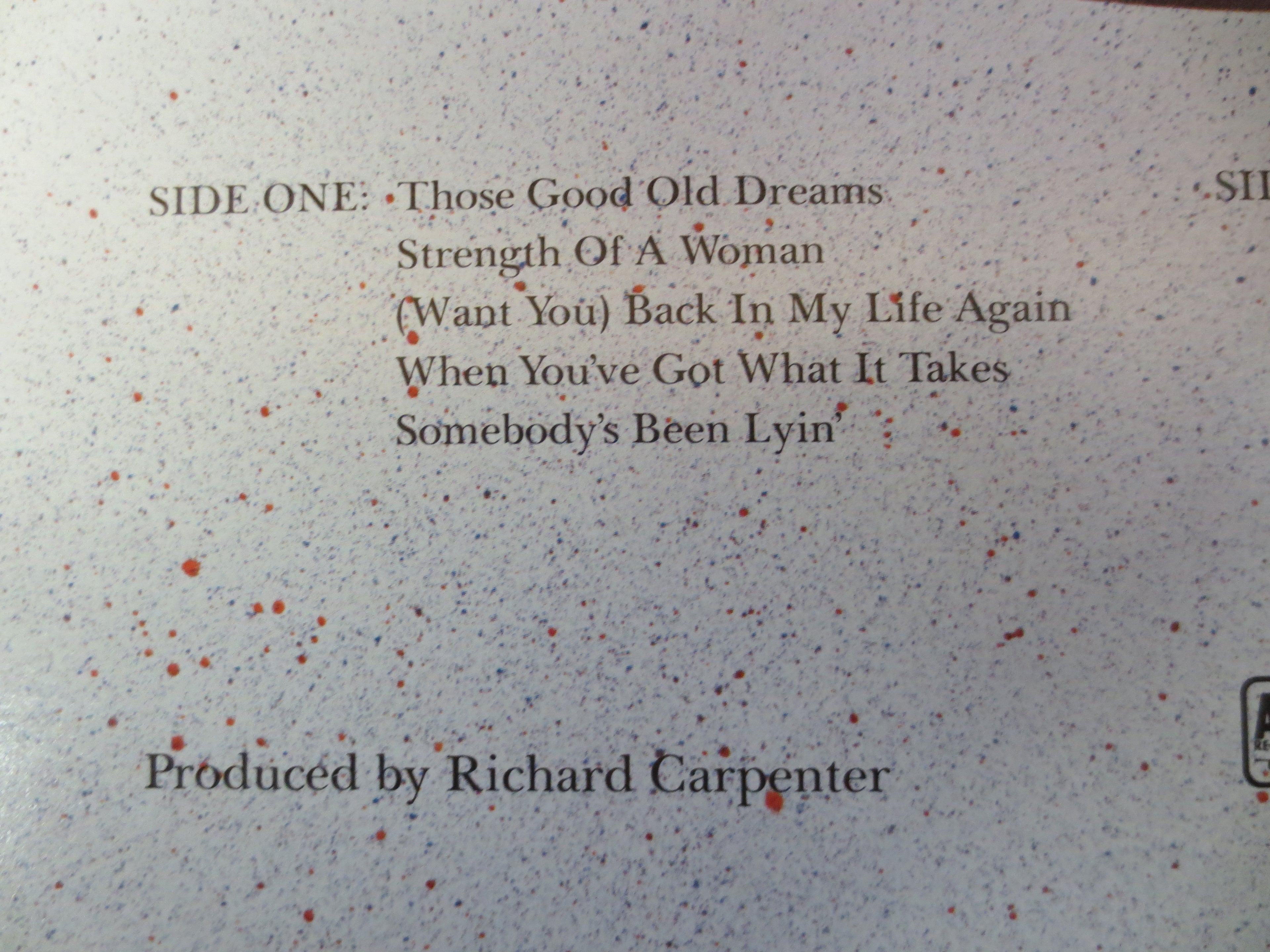 The Carpenters – Made in America (1981) Vinyl LP