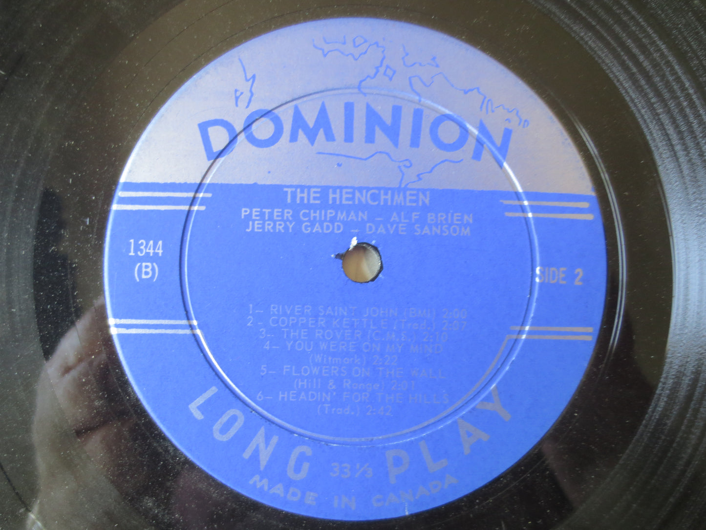 The HENCHMEN, One Up, The HENCHMEN Records, The HENCHMEN Albums, The Henchmen lps, Vinyl Record, Folk Records, 1965 Records