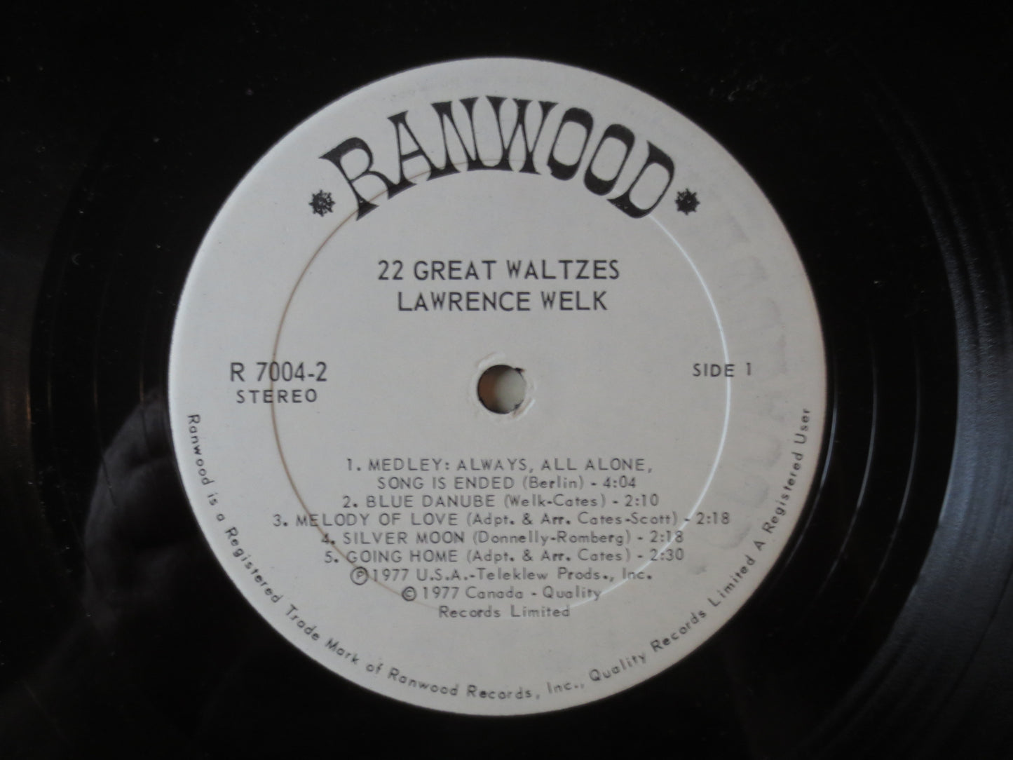 LAWRENCE WELK, GREATEST Waltzes, Lawrence Welk Albums, Lawrence Welk Record, Vintage Vinyl, Vinyl Records, 1977 Records