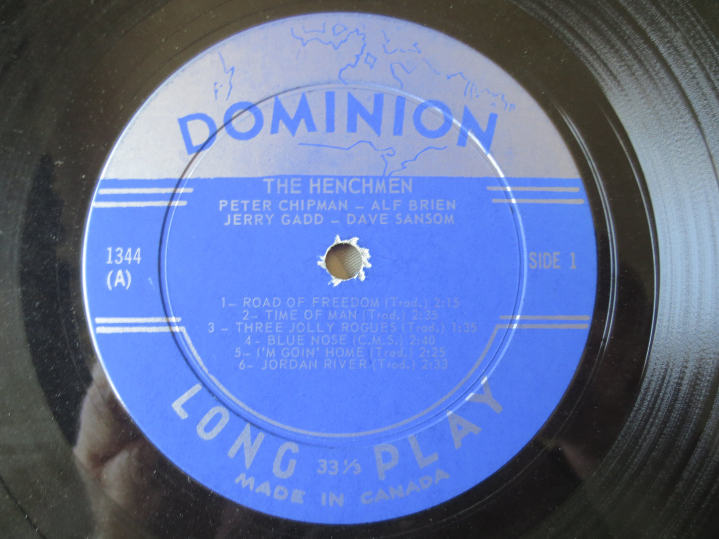 The HENCHMEN, One Up, The HENCHMEN Records, The HENCHMEN Albums, The Henchmen lps, Vinyl Record, Folk Records, 1965 Records
