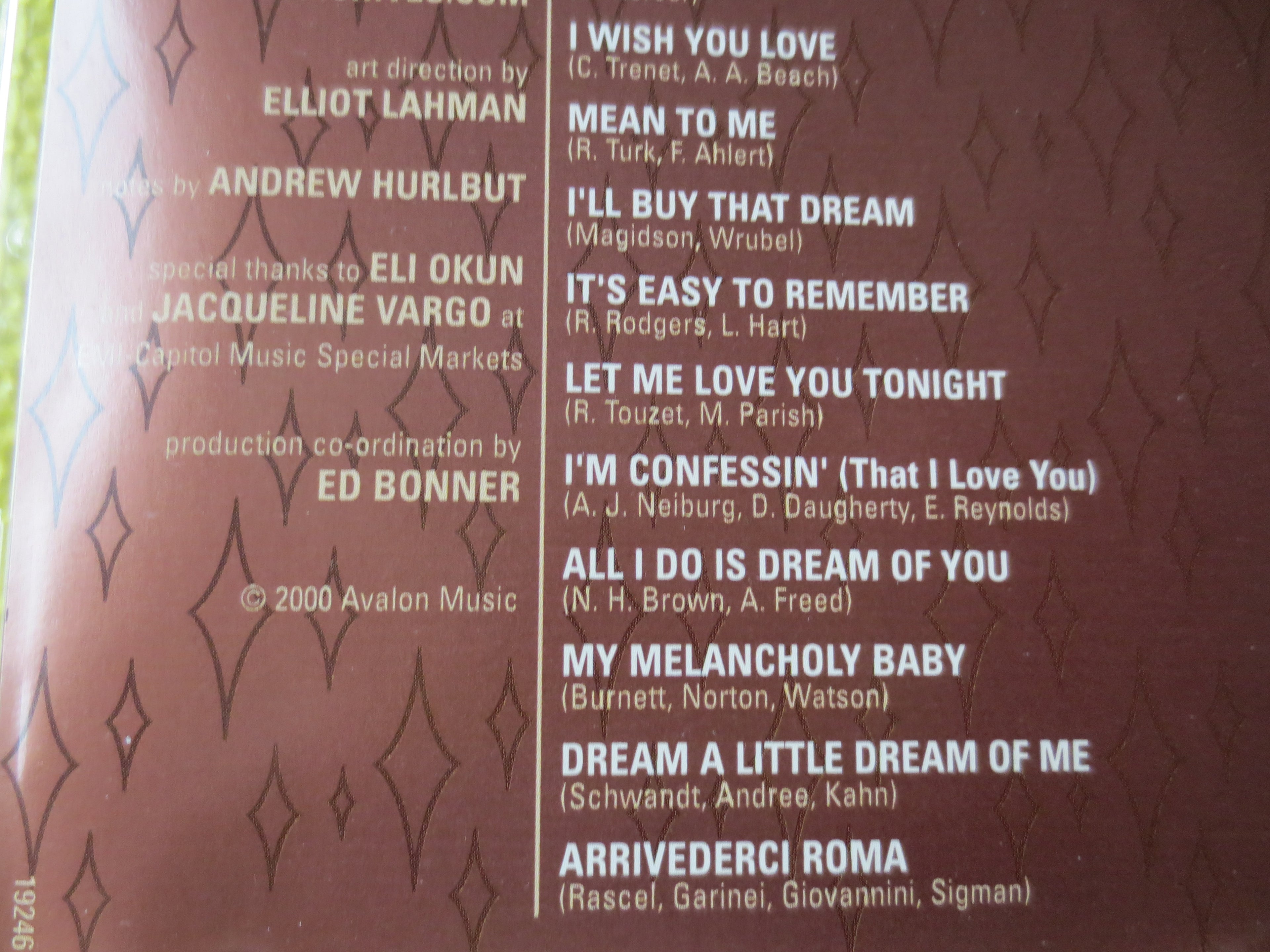 Dean Martin – With Love from Dean Martin (2000) CD