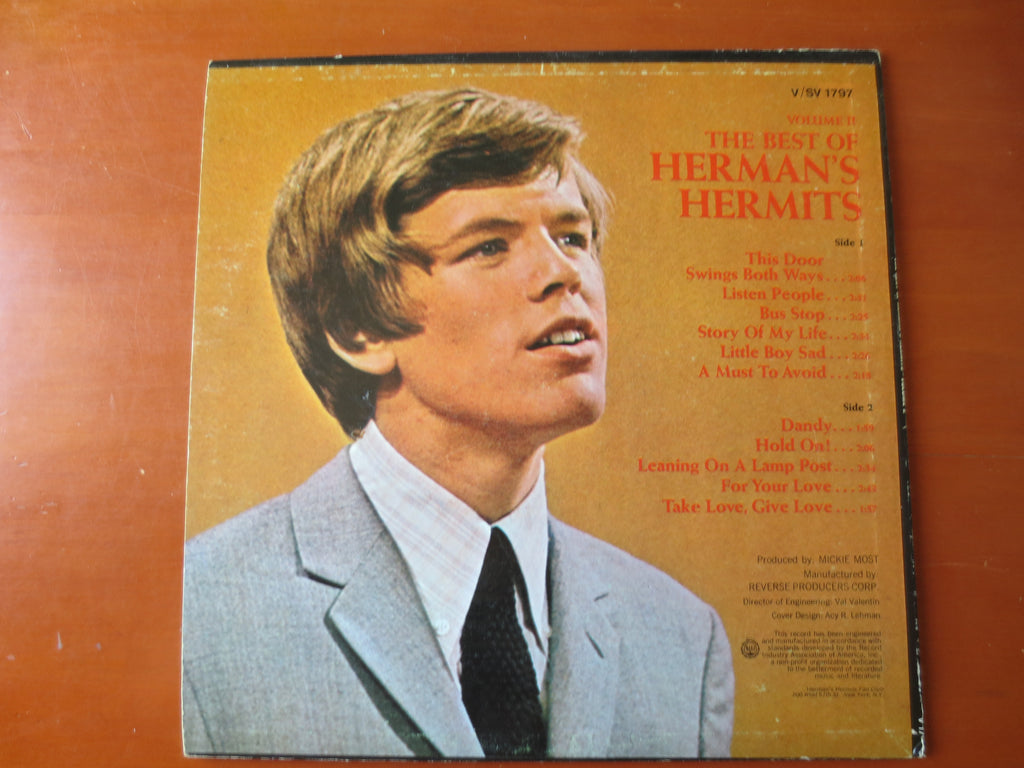 Herman's Hermits – The Best of Vol. 2 (1966) Vinyl LP