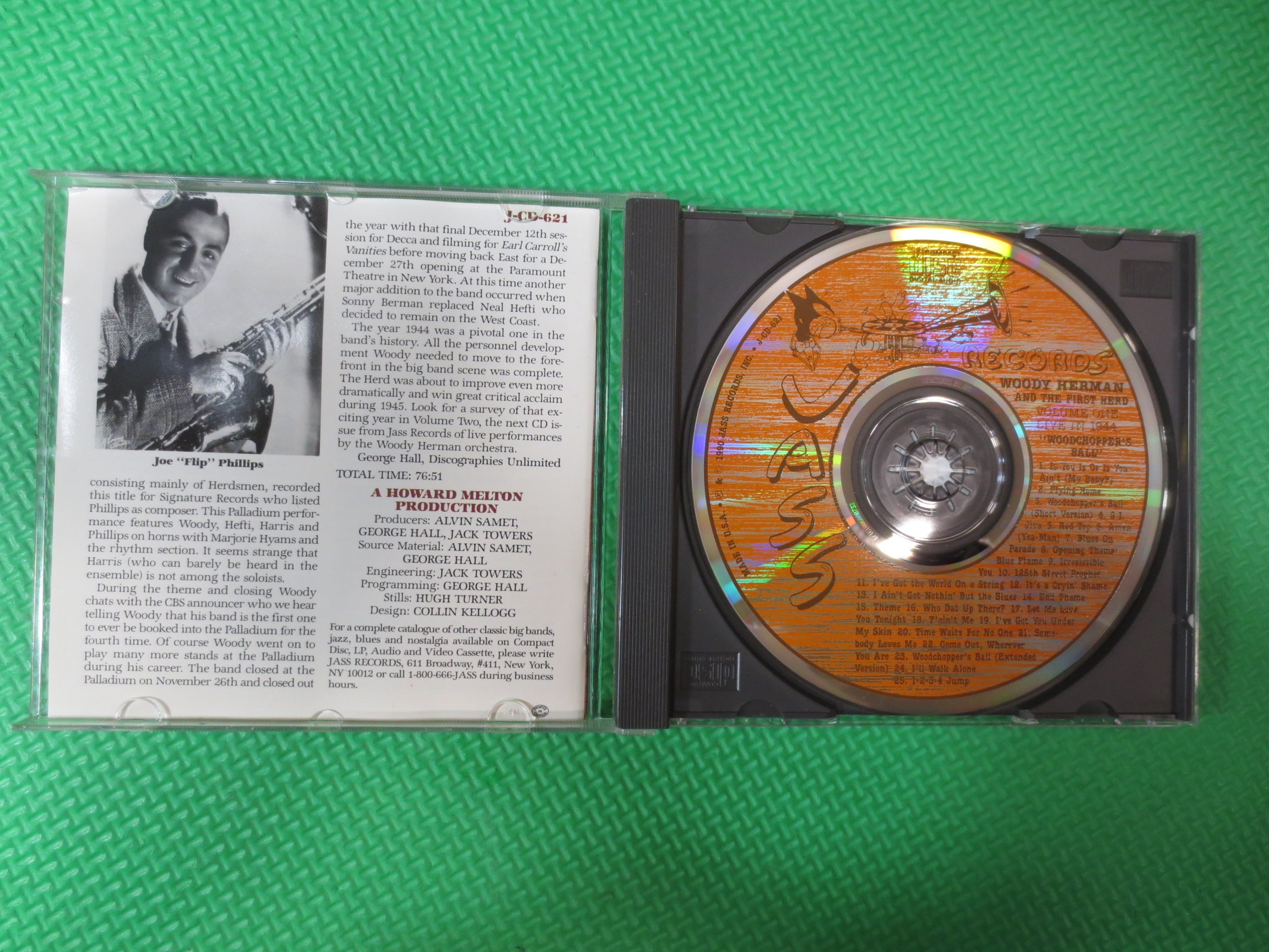Woody Herman – Woodchopper's Ball (1990) CD