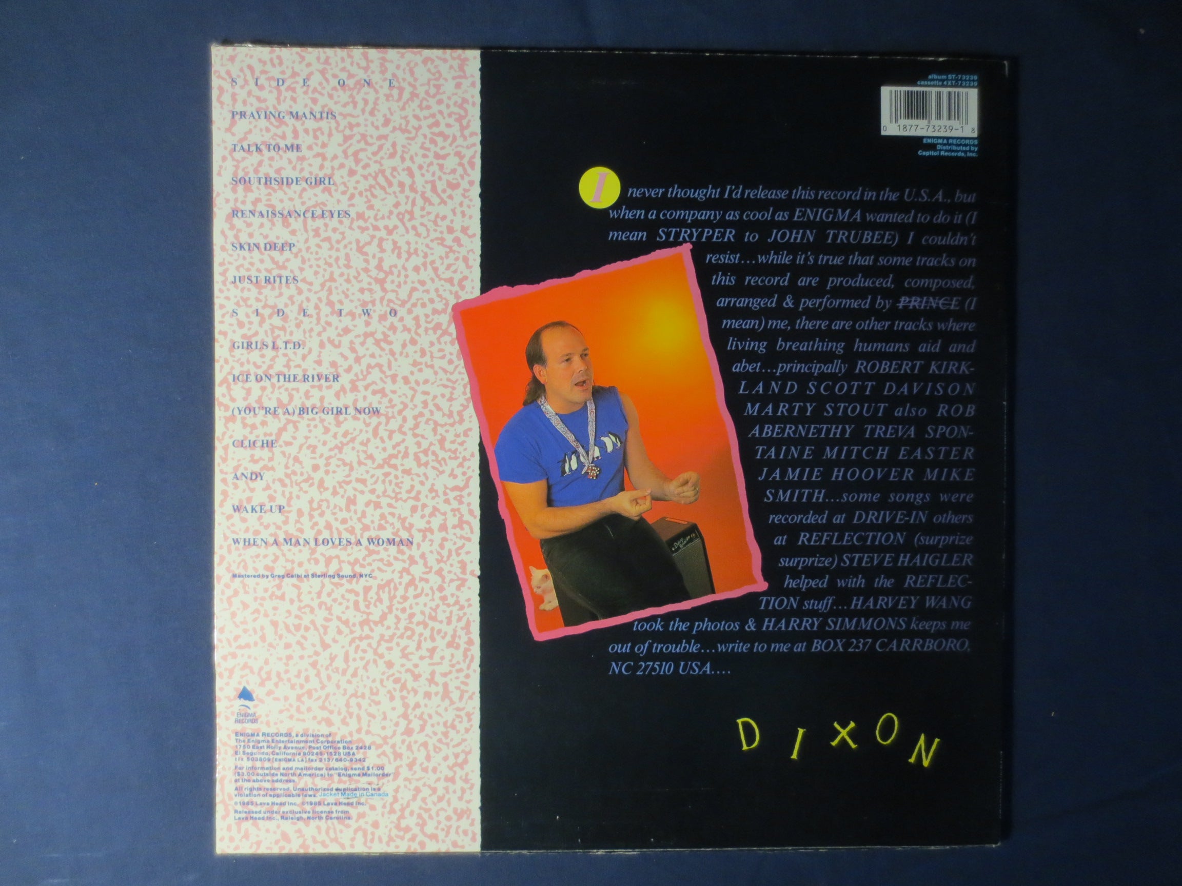 Don Dixon – Most of the Girls Like to Dance But Only Some of the Boys Like To (1985) Vinyl LP