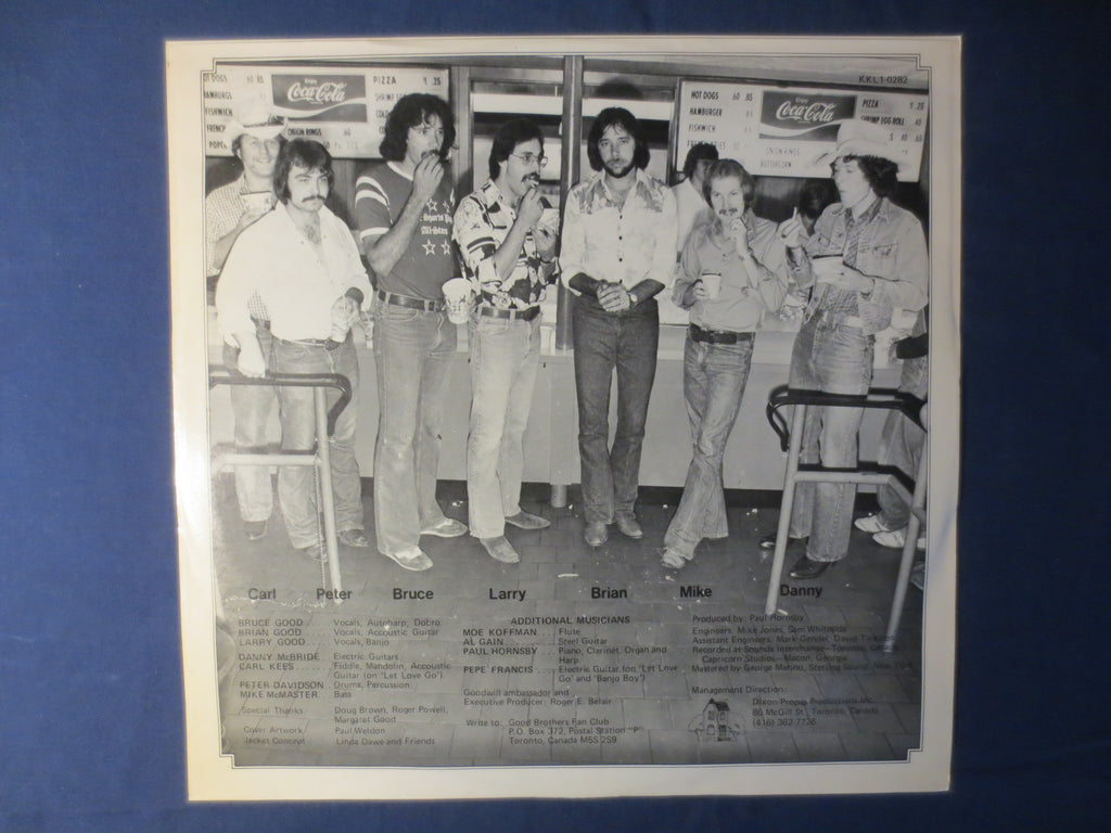 The Good Brothers – Doin' the Wrong Things Right (1978) Vinyl LP
