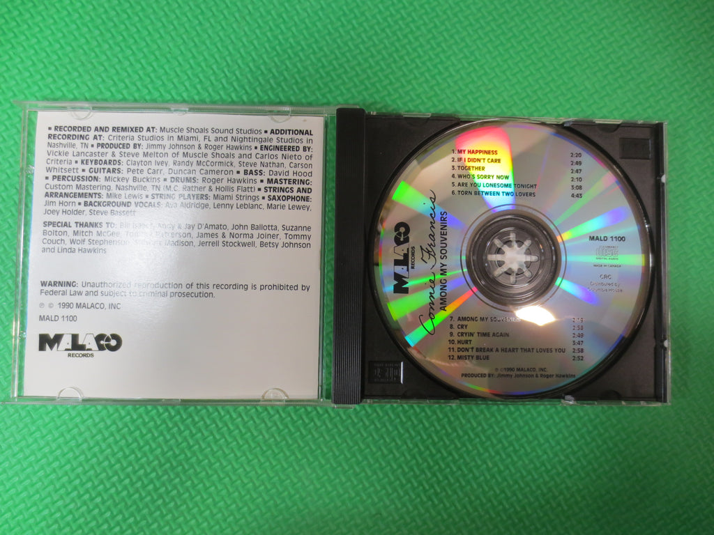 Connie Francis – Among My Souvenirs (1990) CD