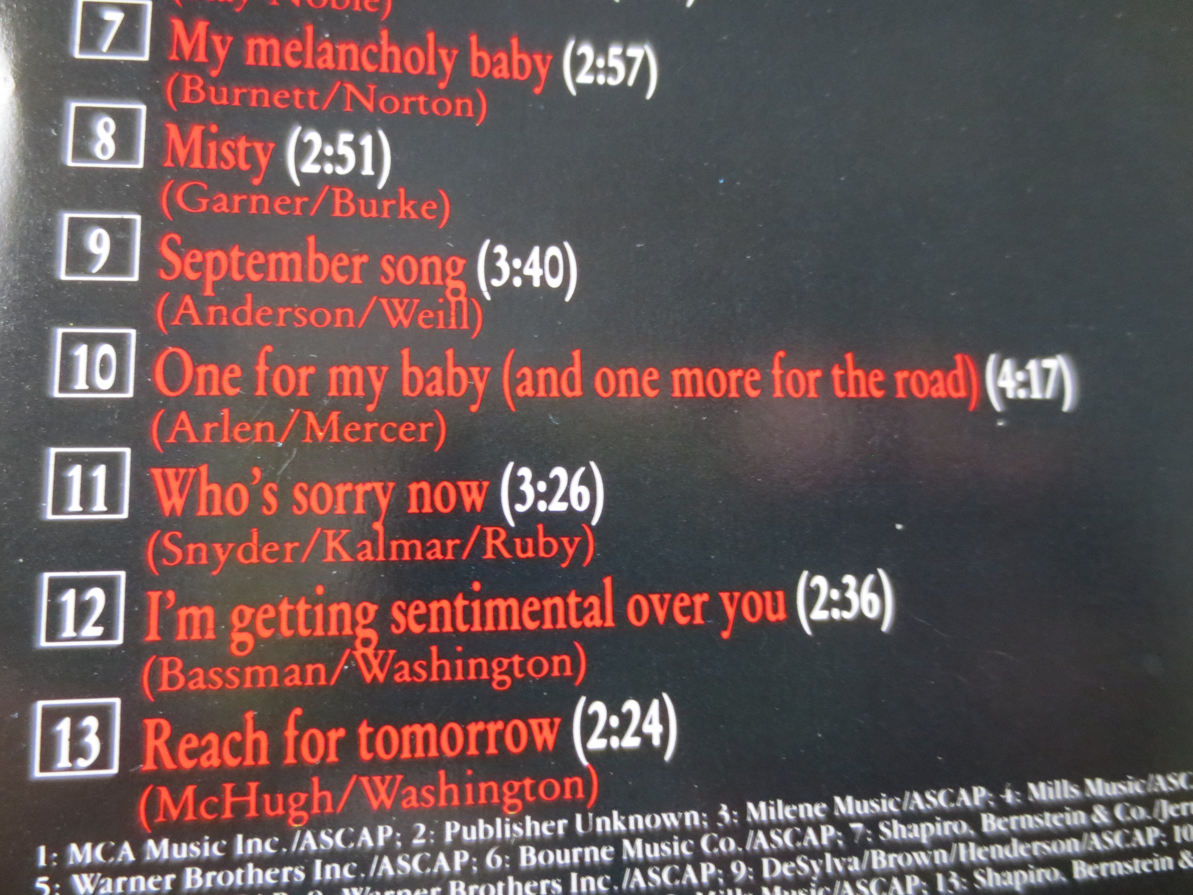 Ella Fitzgerald – The Intimate Ella (1990) CD