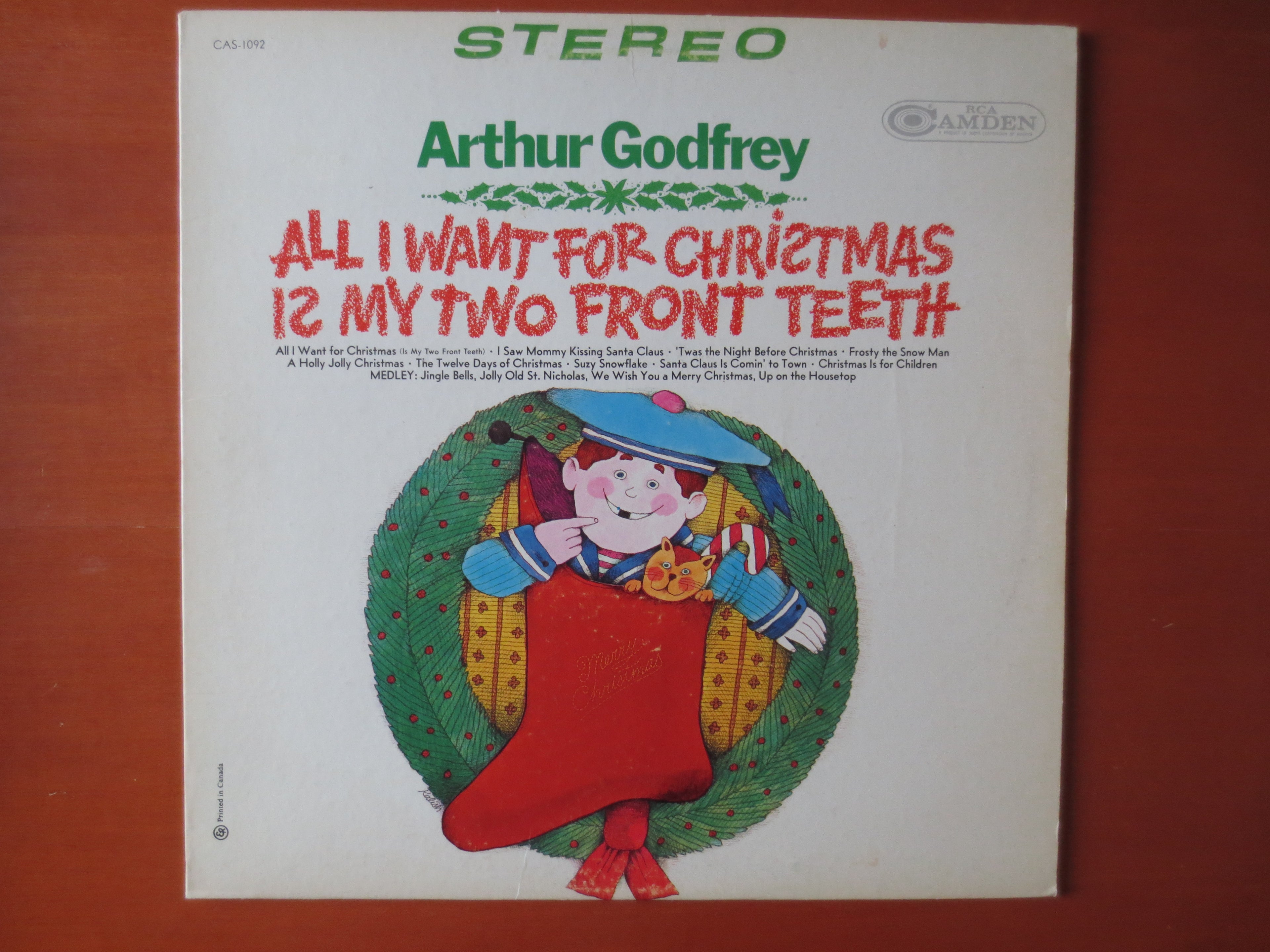 Arthur Godfrey – All I Want for Christmas Is My Two Front Teeth (1967) [Vinyl LP]