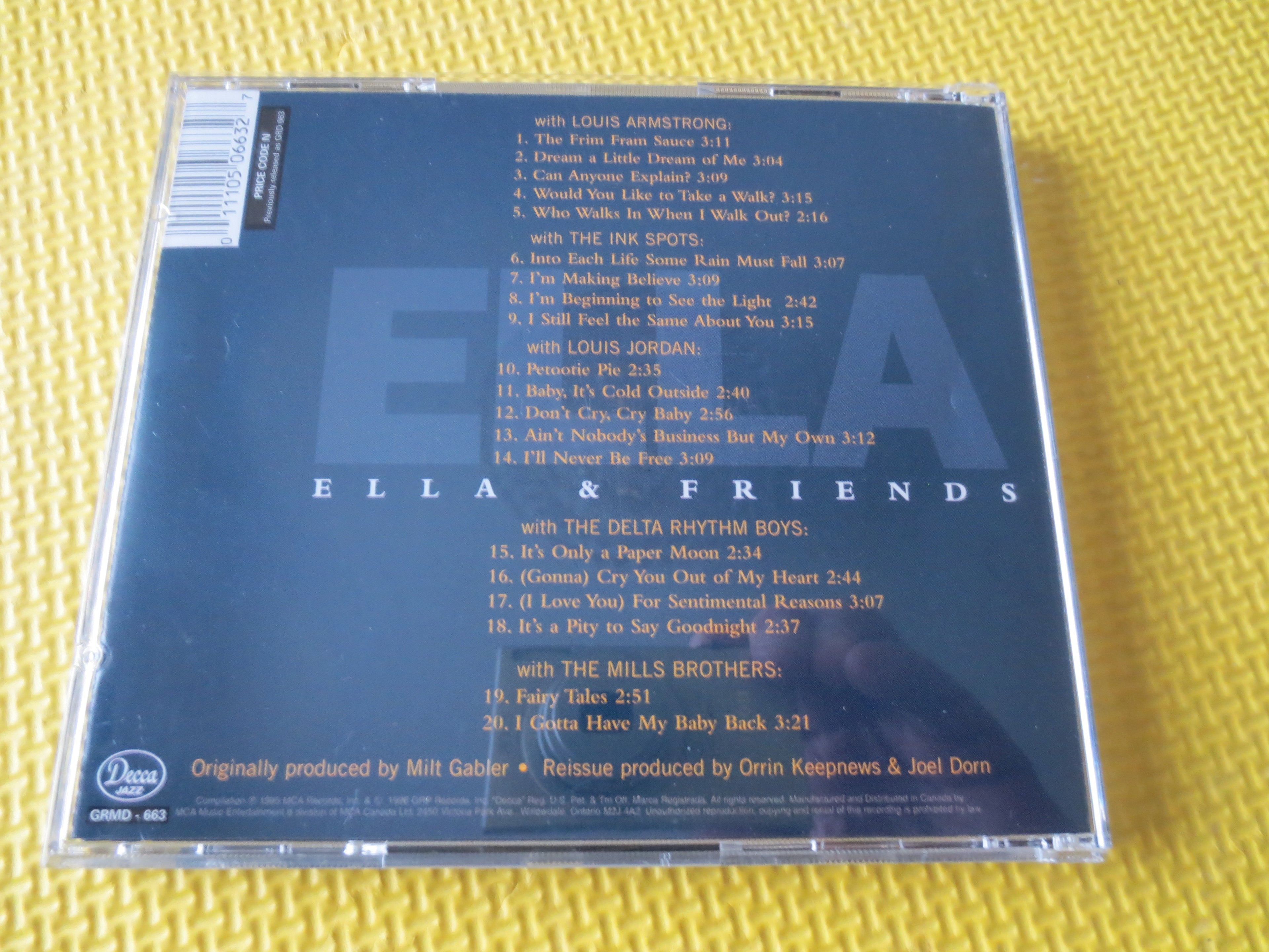 Ella Fitzgerald – Ella & Friends (1996) CD