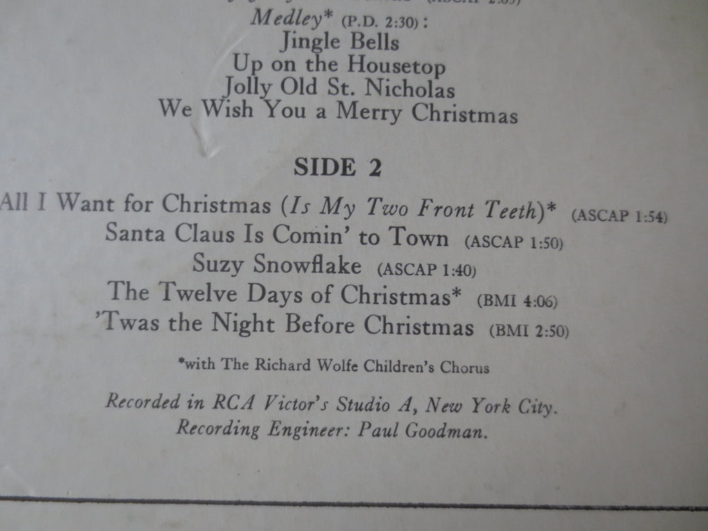 Arthur Godfrey – All I Want for Christmas Is My Two Front Teeth (1967) [Vinyl LP]
