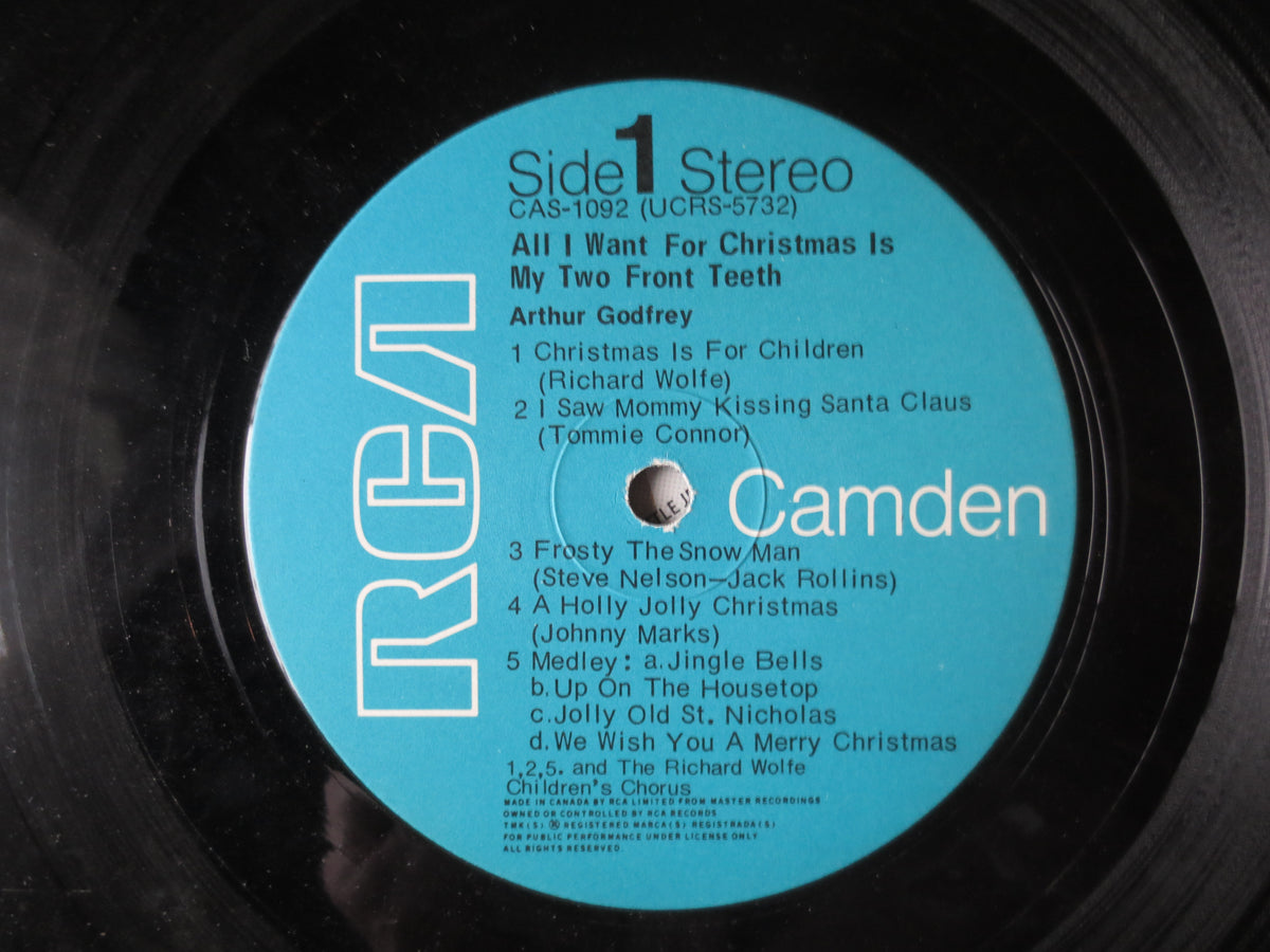 Arthur Godfrey – All I Want for Christmas Is My Two Front Teeth (1967) [Vinyl LP]