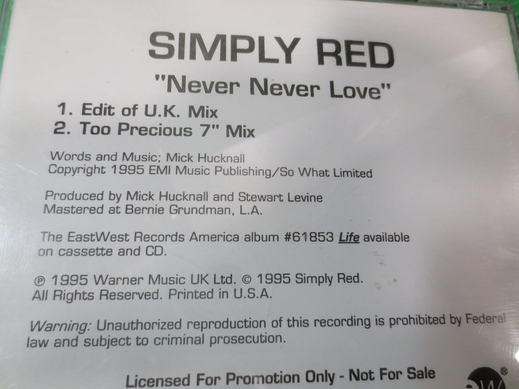 Simply Red – Simply Red (1995) CD